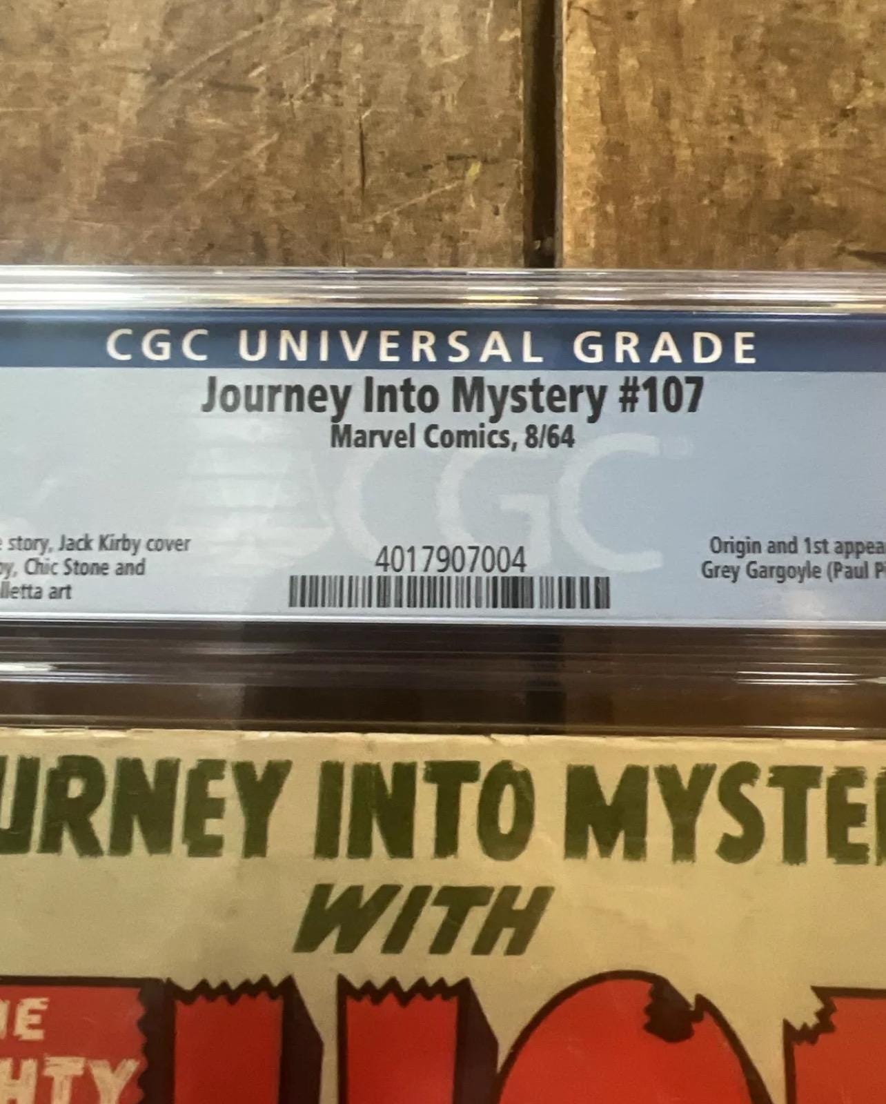 1964 Journey Into Mystery #107: Thor, First Grey Gargoyle (CGC 4.0)