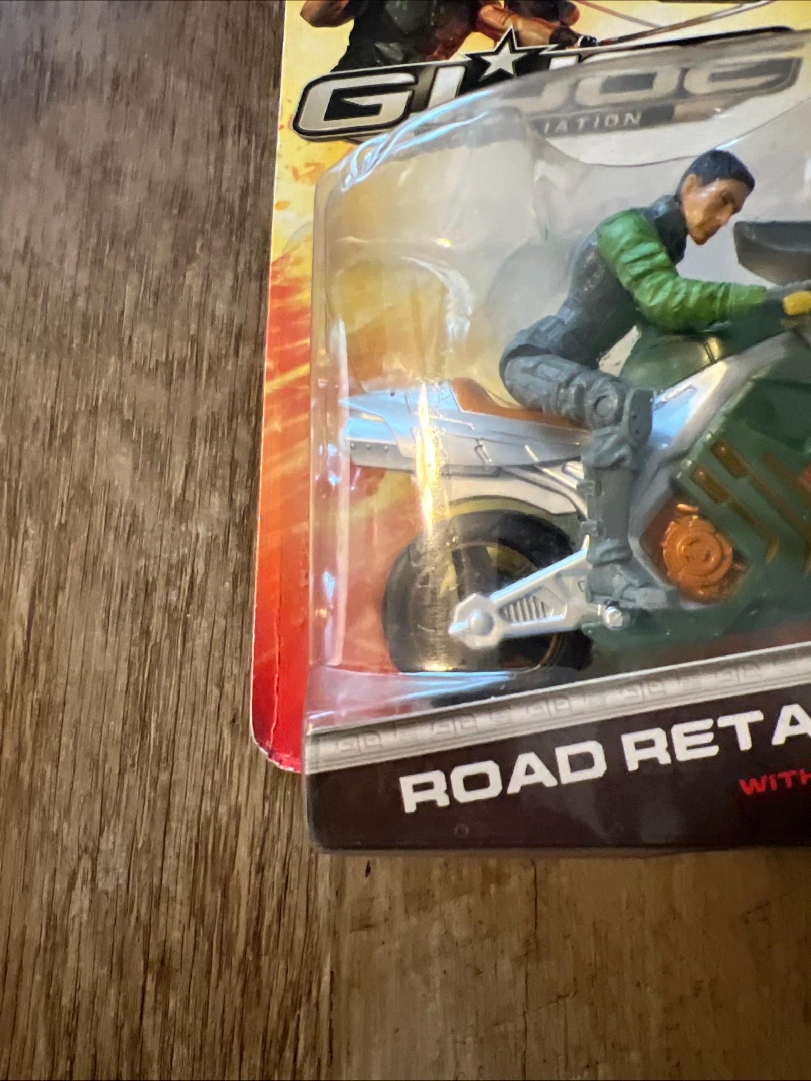 GI JOE Retaliation Road Retaliator & Flint Action Figure - MOC
