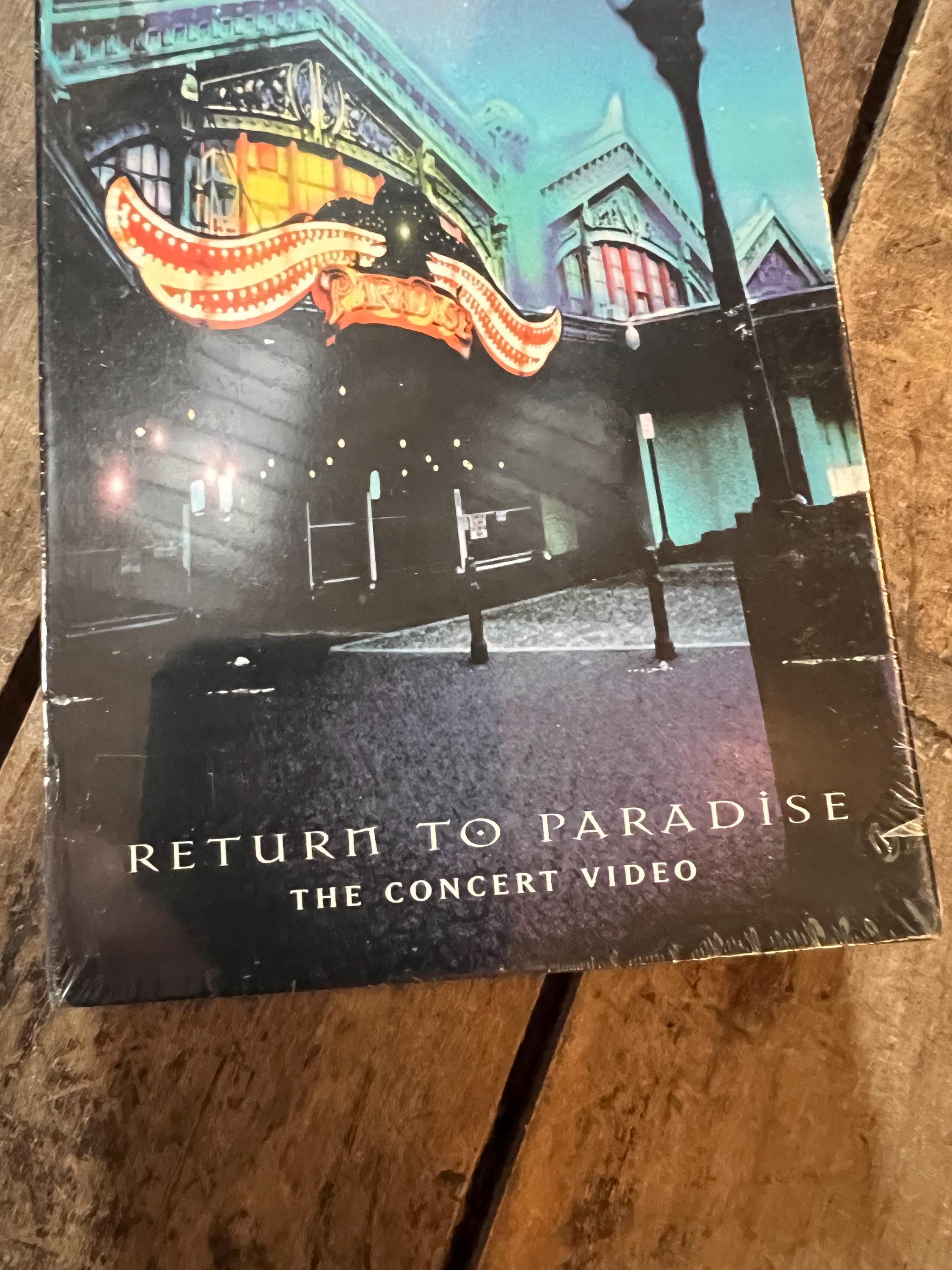 STYX “Return To Paradise” The Concert Video ( 1997 VHS Movie) NOS New Sealed Movie