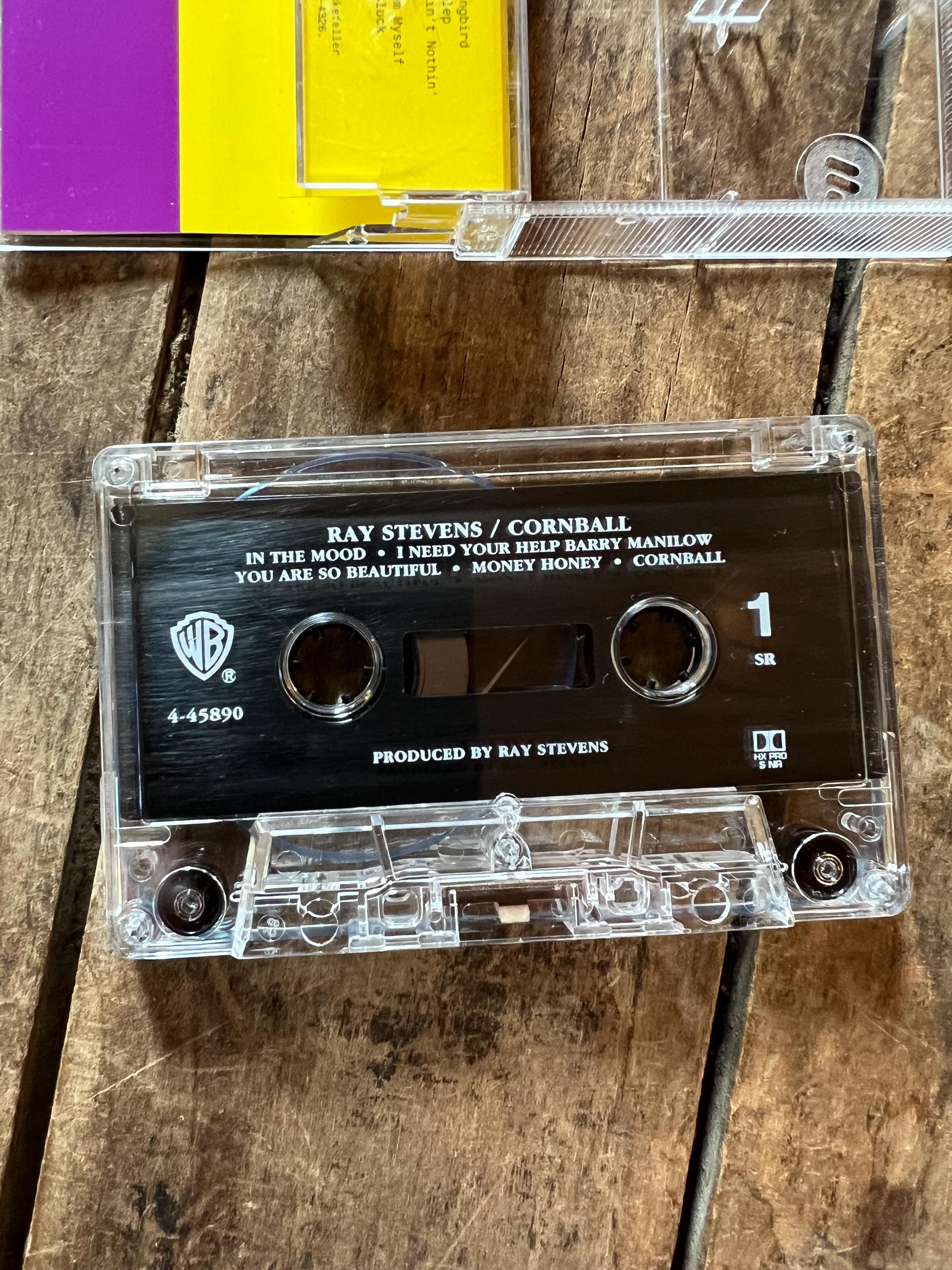 1995 Ray Stevens “Cornball” -  Original Cassette Tape - Warner Bros Records - Pop Folk Album