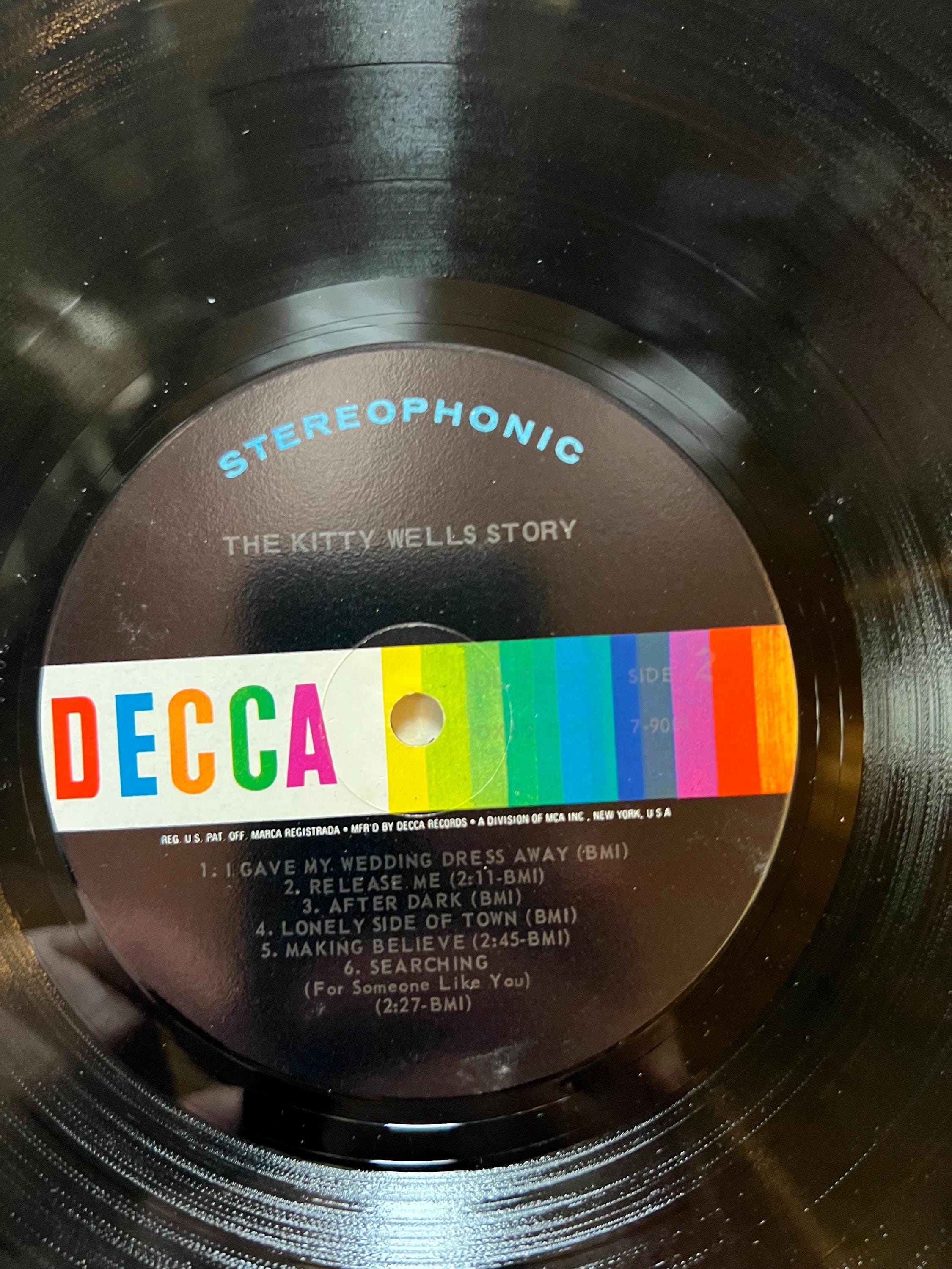 Kitty Wells “The Kitty Wells Story” - 1963 Decca Records - LP Vinyl Album