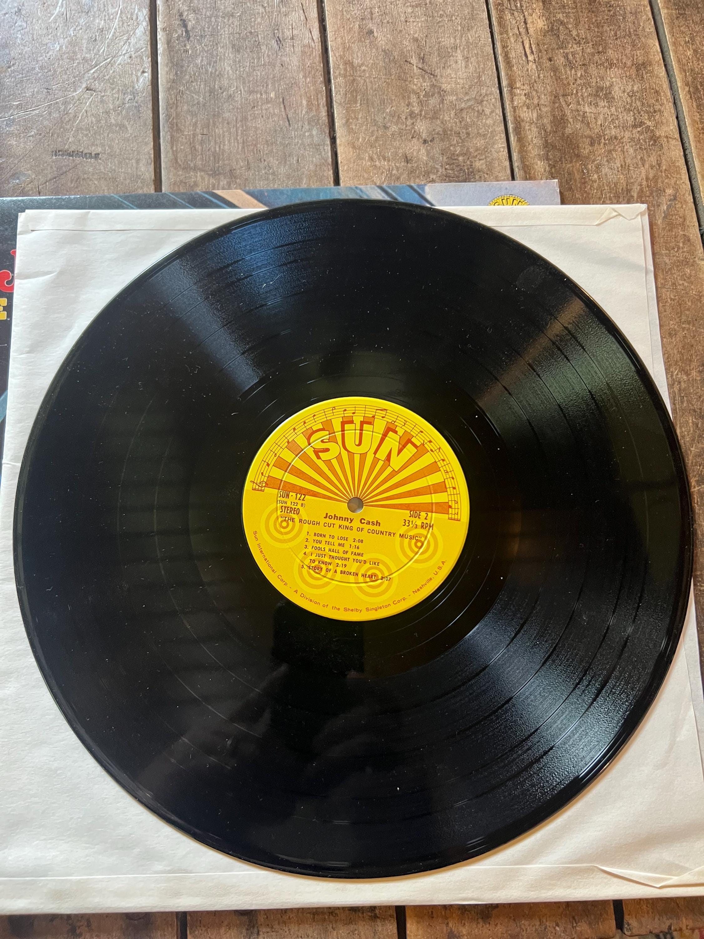 Johnny Cash - The Rough Cut King - 1970 Vinyl LP - Sun Records