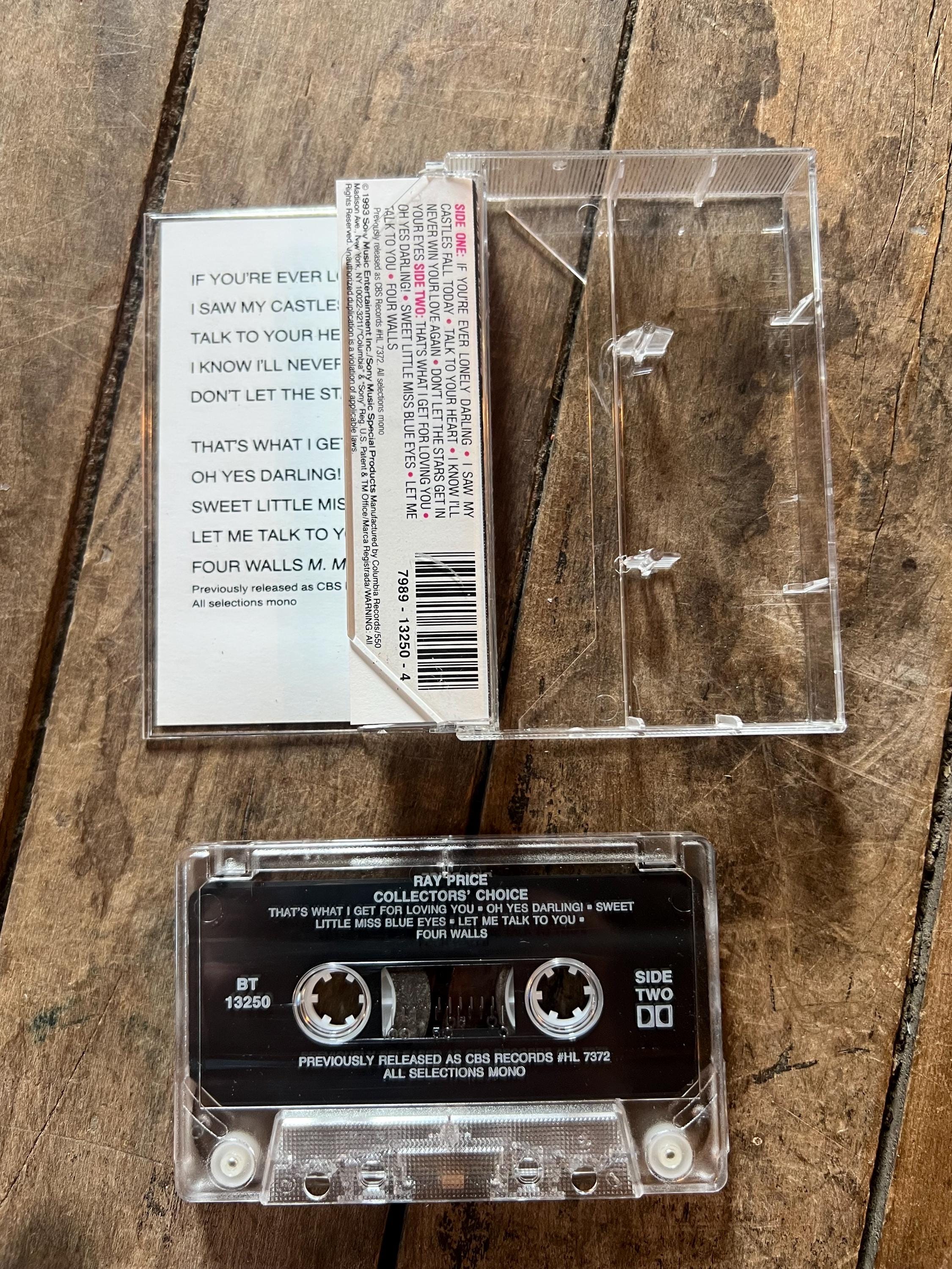 Ray Price "Collector's Choice" Cassette Tape - 1993 Sony Music - Retro Country Music