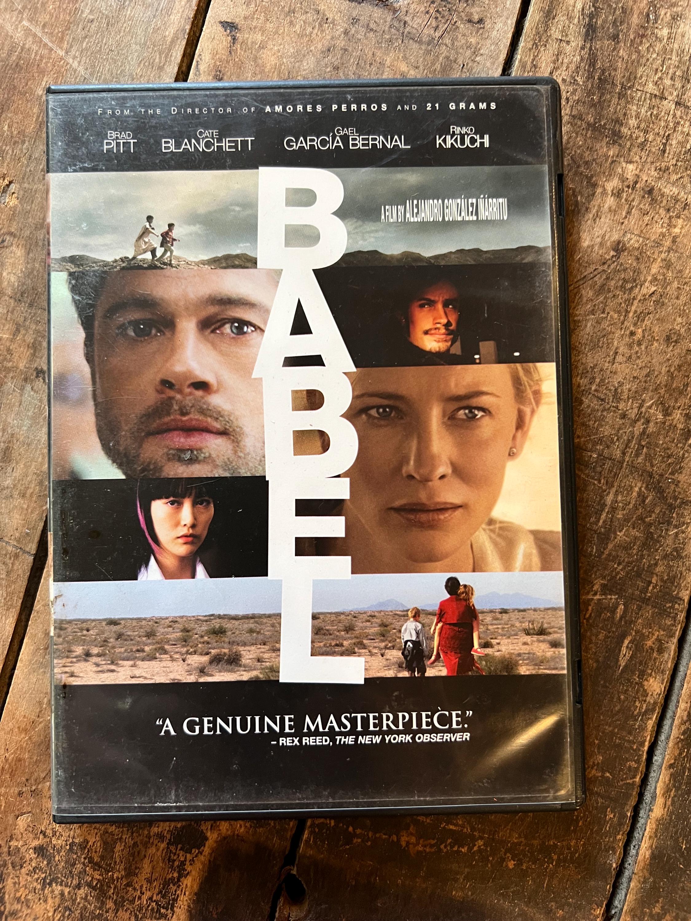 BABEL ( DVD 2006 )  Drama / Thriller Starring Brad Pitt & Cate Blanchett