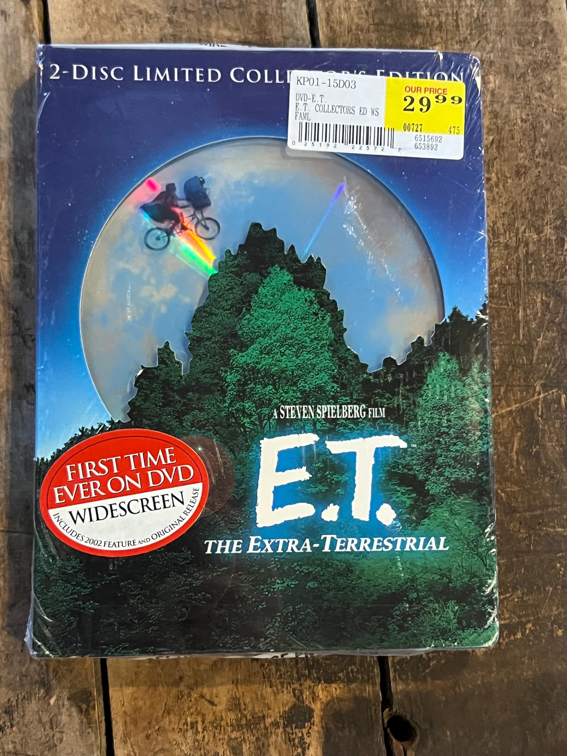 E.T. The Extra Terrestrial ( DVD 1982 ) - NOS - New Sealed - 2 Disc Limited Collectors Edition