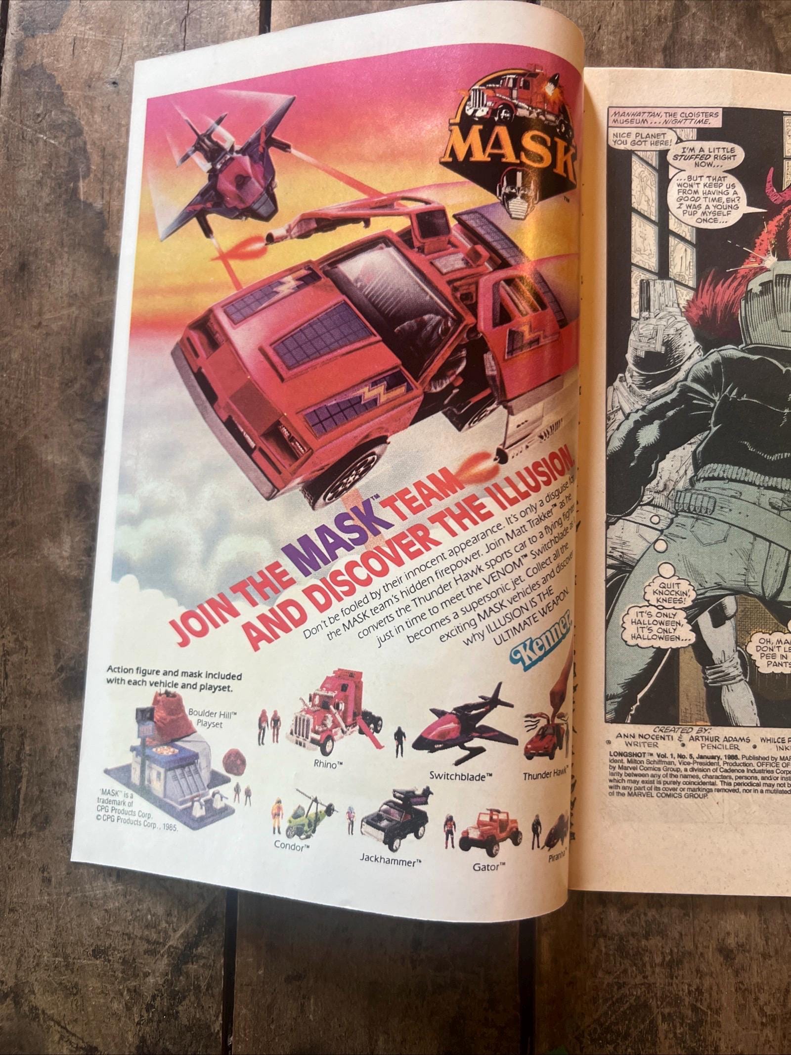 Longshot #5 (1986) Marvel Comic Book - #5 in a Six Issue Limited Series