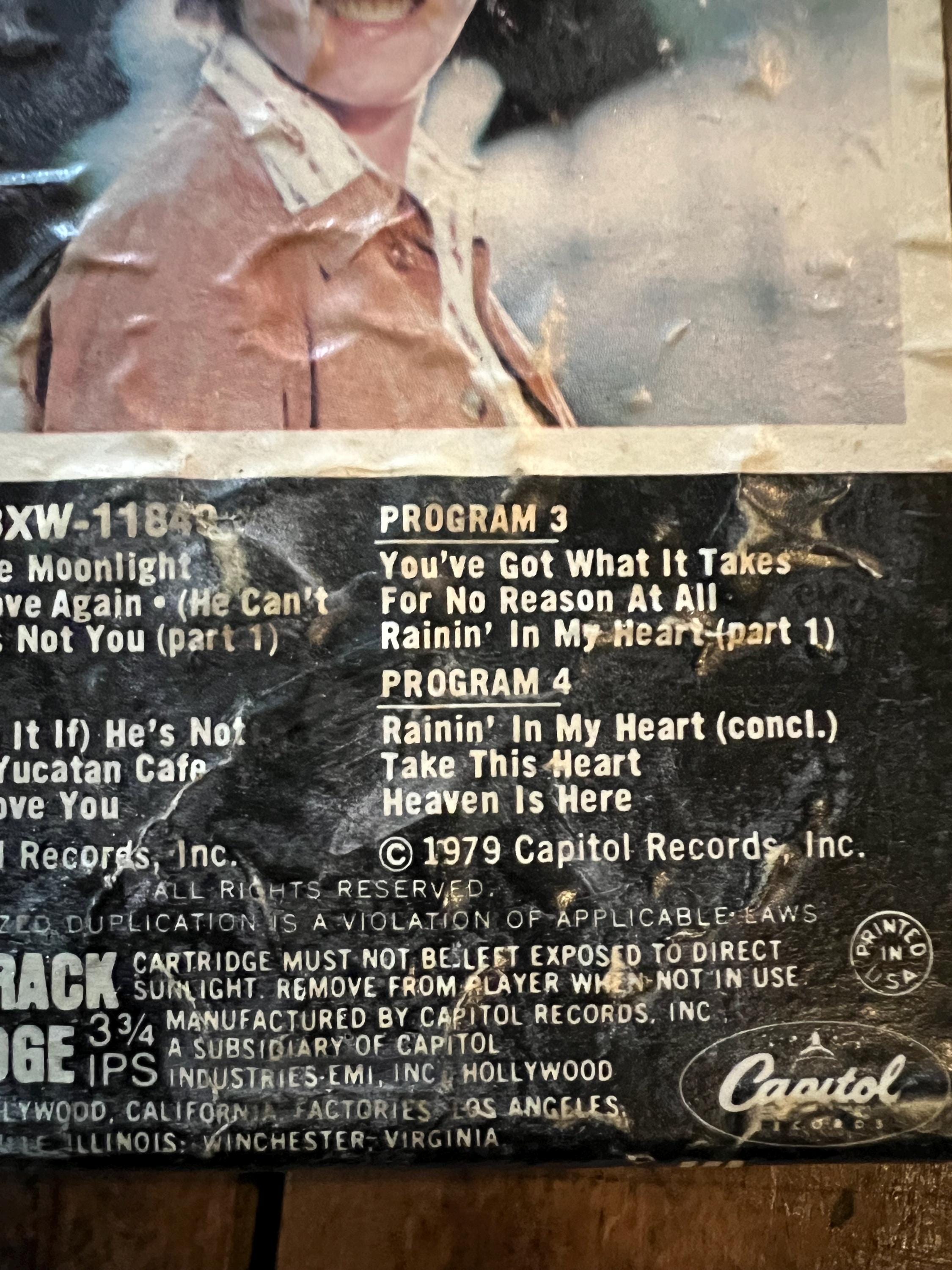 1979 Anne Murray “ New Kind Of Feeling” - Capitol Records 8-Track Tape