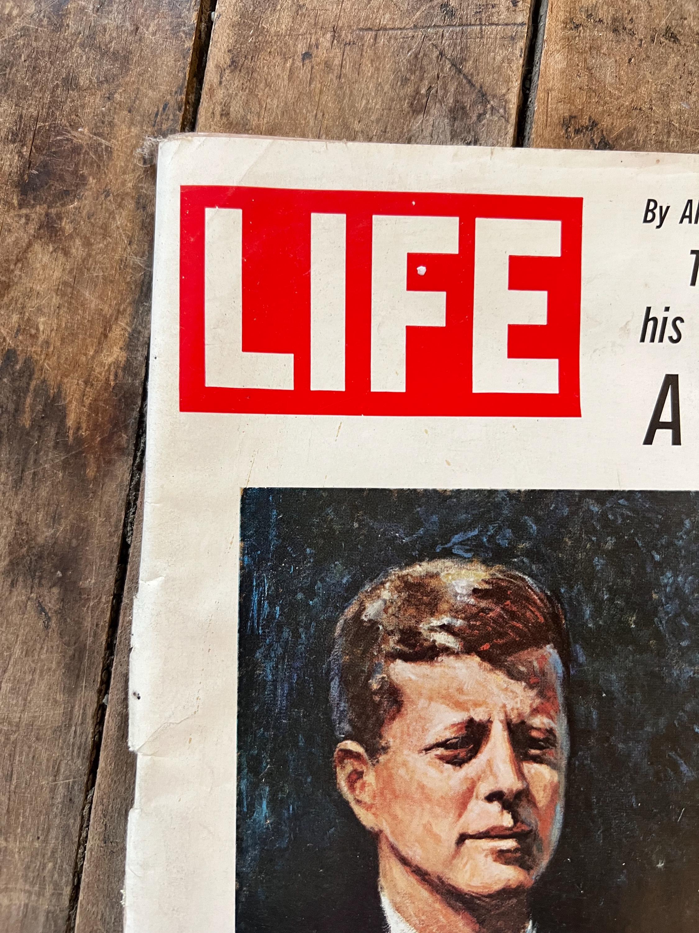 LIFE Magazine - November 5, 1965 - President John F Kennedy Cover & Feature