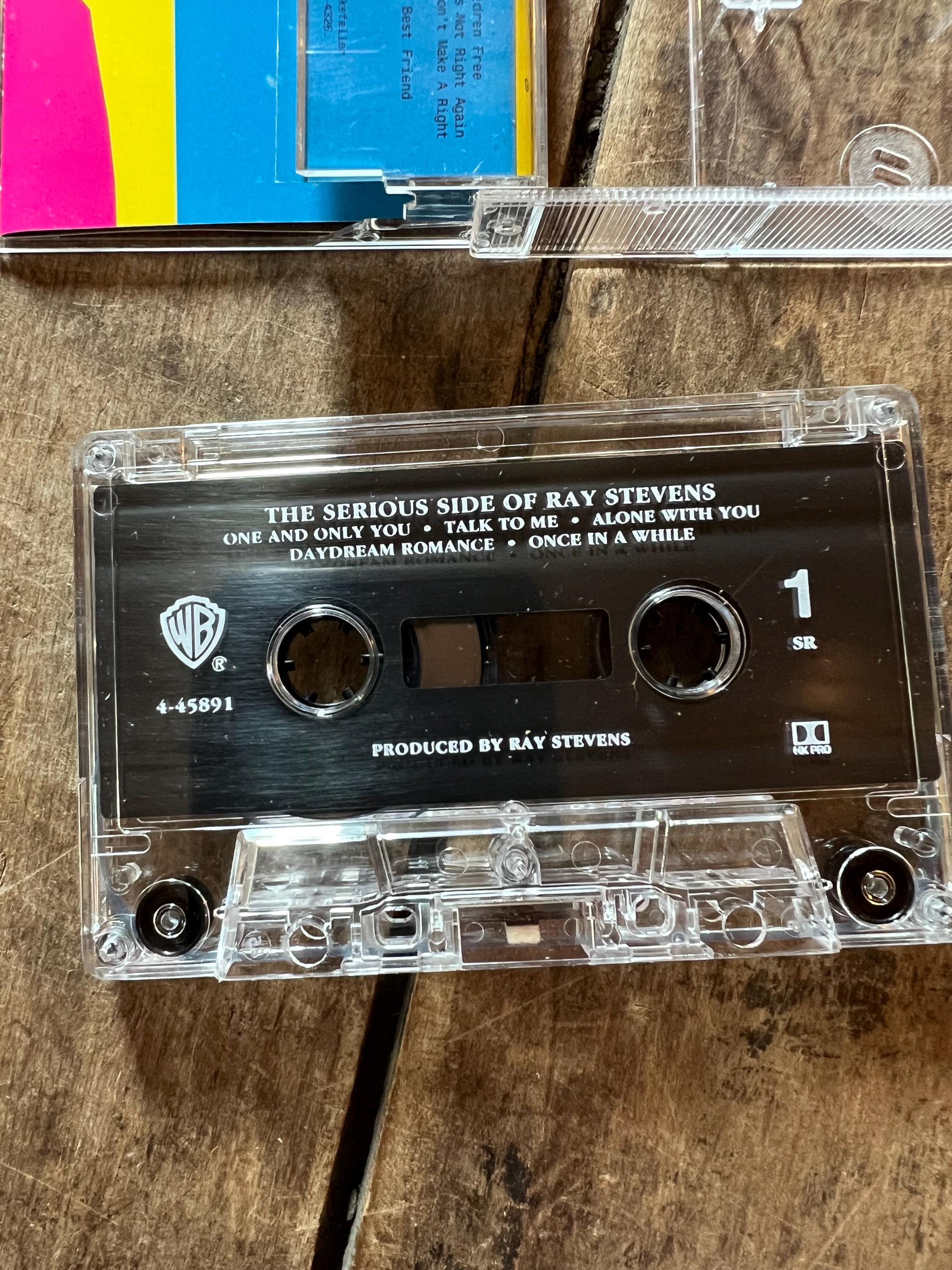 Ray Stevens "The Serious Side" Cassette Tape - 1995 Warner Bros Pop Album