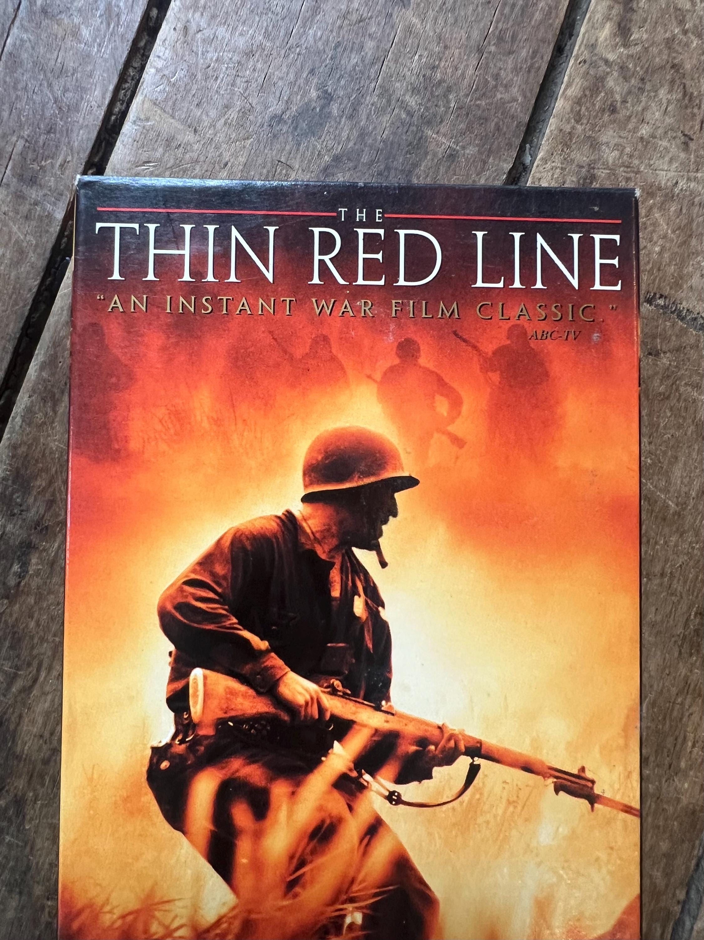 The Thin Red Line VHS - 1999 War Movie - Academy Award Nominee
