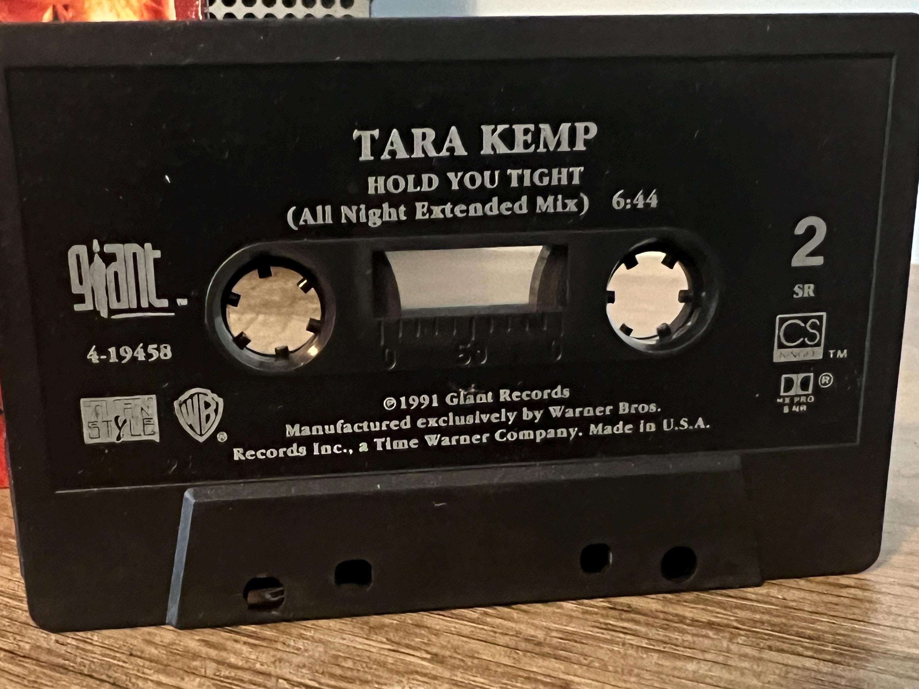 Vintage 1991 Tara Kemp "Hold You Tight" Cassette Tape Single