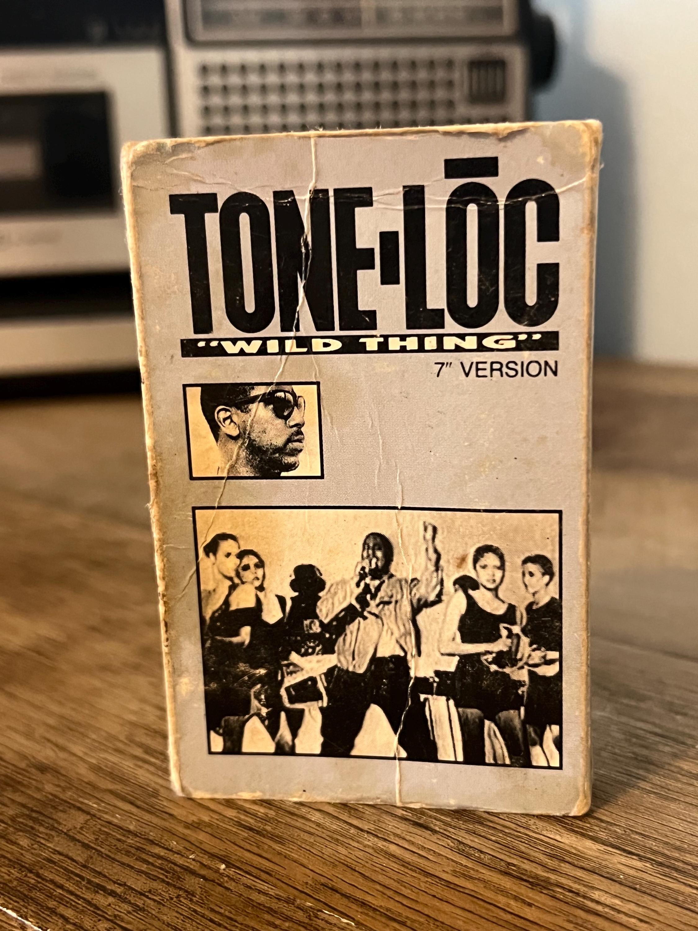 Vintage 1988 Ton-Loc “Wild Thing” Cassette Tape - Delicious Vinyl Records
