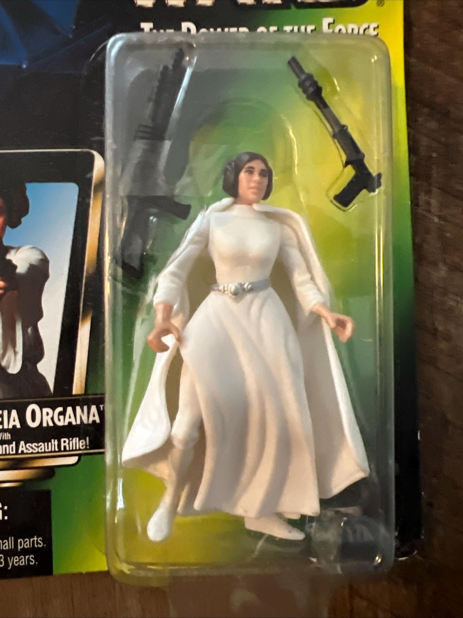 1997 Kenner Star Wars - Power Of The Force - Princess Leia Organa Action Figure MOC