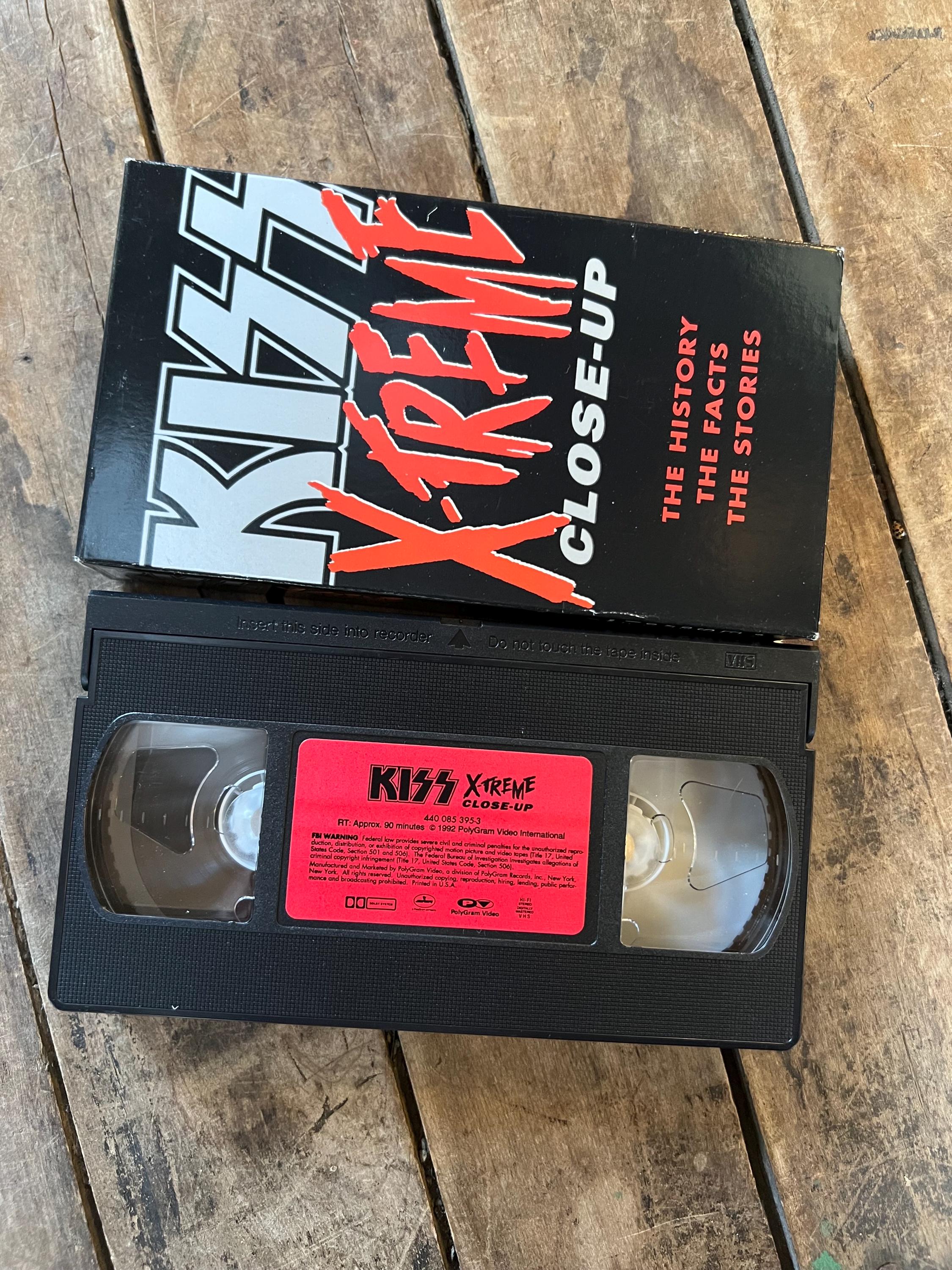 KISS - X-Treme Close Up ( 1992 VHS Movie ) The History, The Facts, The Stories