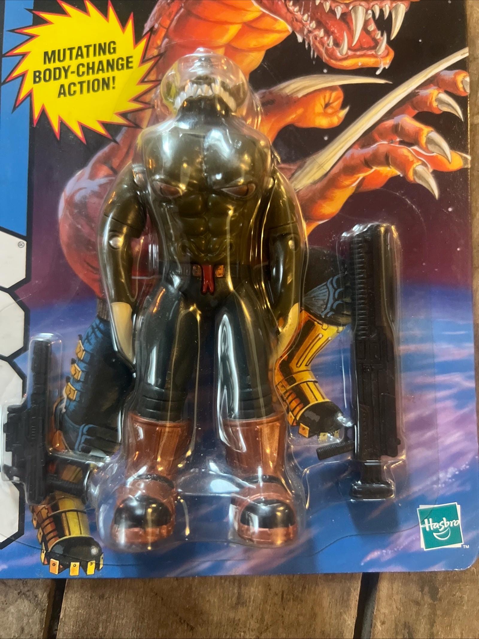 Hasbro GI JOE - MANIMALS Slythor Action Figure - Sealed Original Card Series 1 Special Collector’s Edition