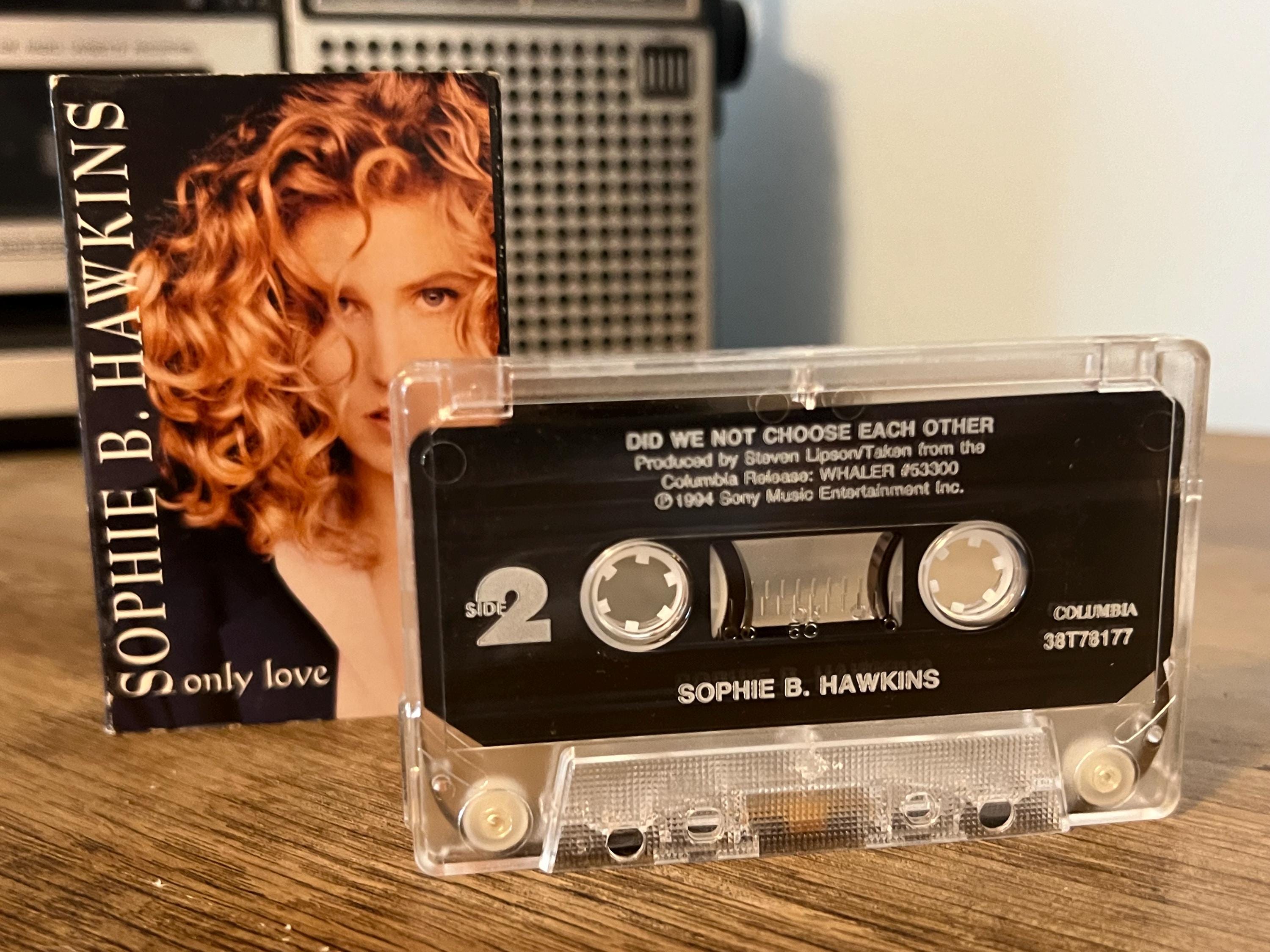 Vintage 1996 Sophie B Hawkins 'Only Love' Cassette Tape