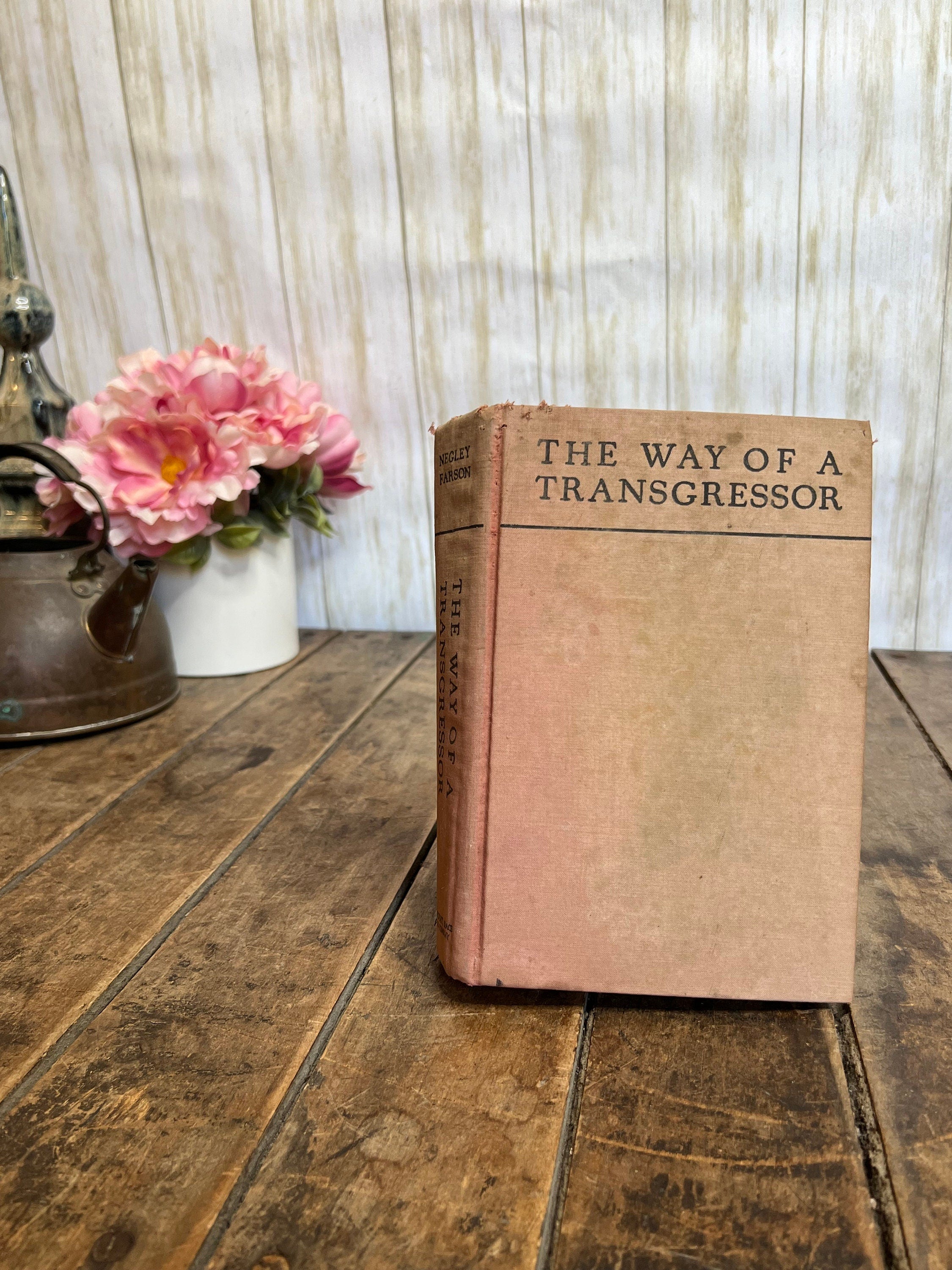 The Way of the Transgressor by Negley Farson, 1936 Hardcover Book