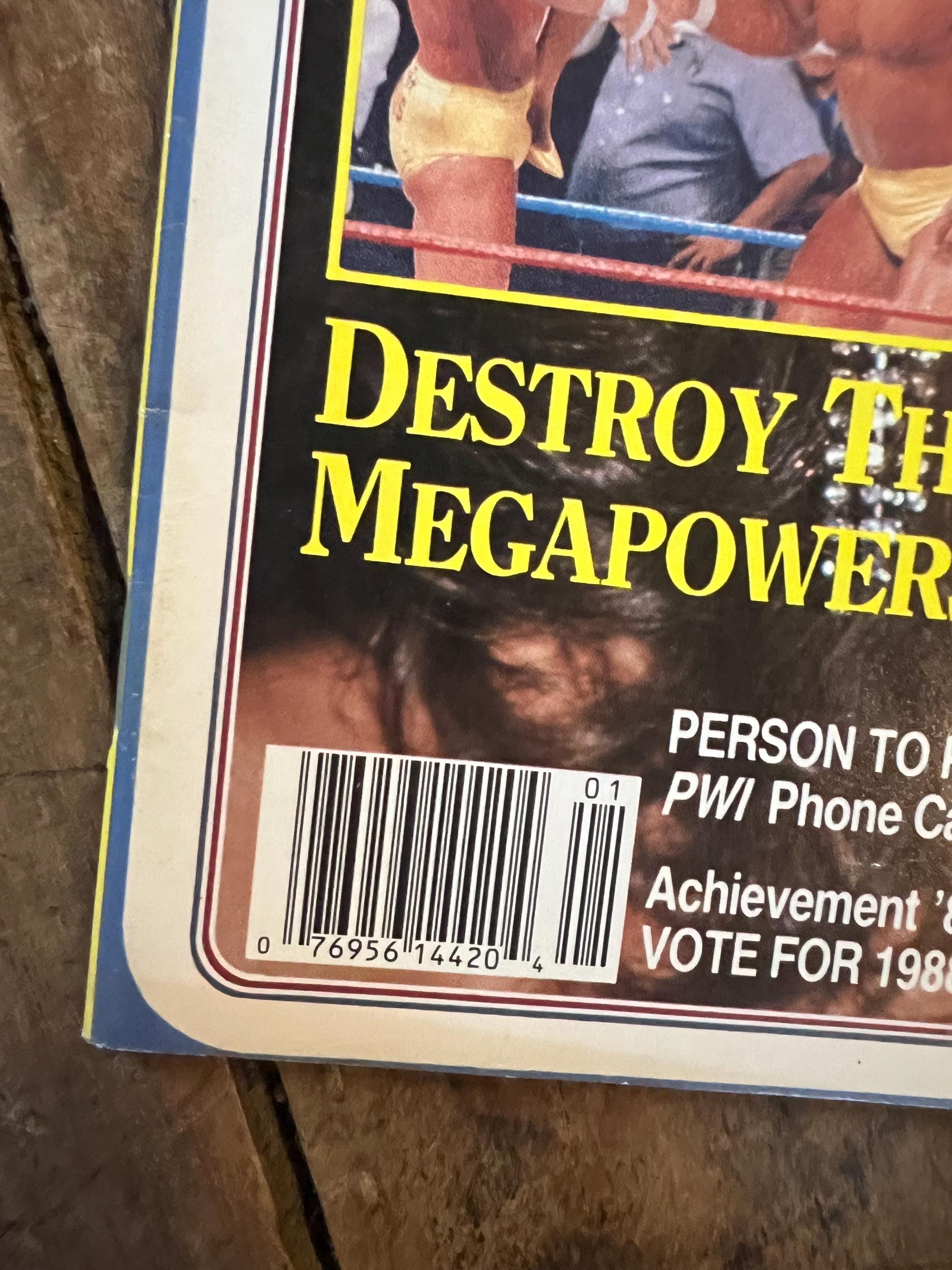 Pro Wrestling Illustrated Magazine  - January 1989- WWF WWE - Miss Elizabeth