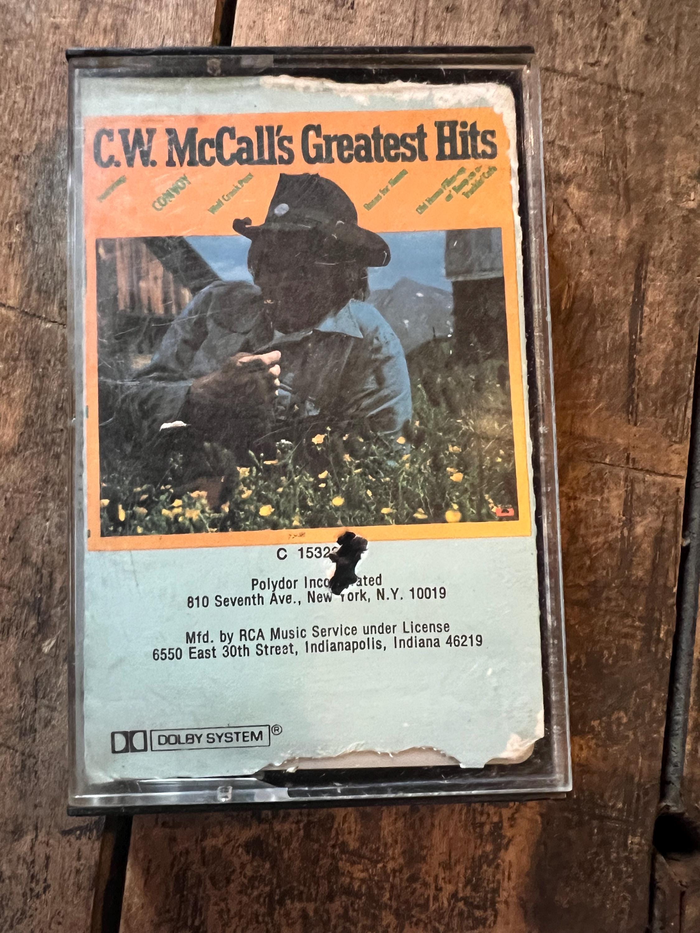 1978 C.W. McCall Greatest Hits Cassette Tape - Polydor Records