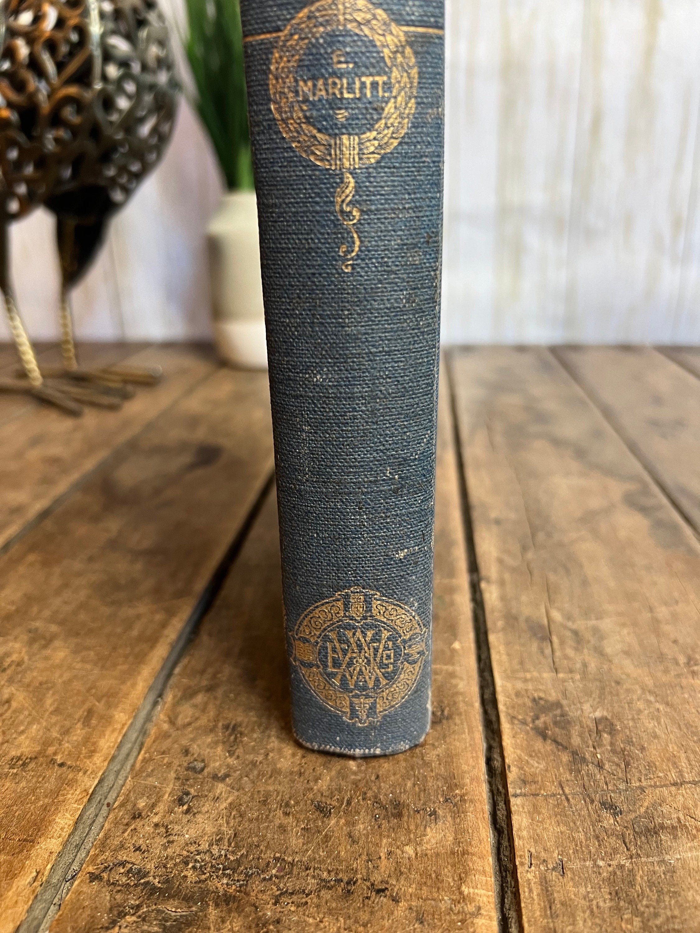 Old Mam’Selle’s Secret Hardcover Book by E. Marlitt (1896)