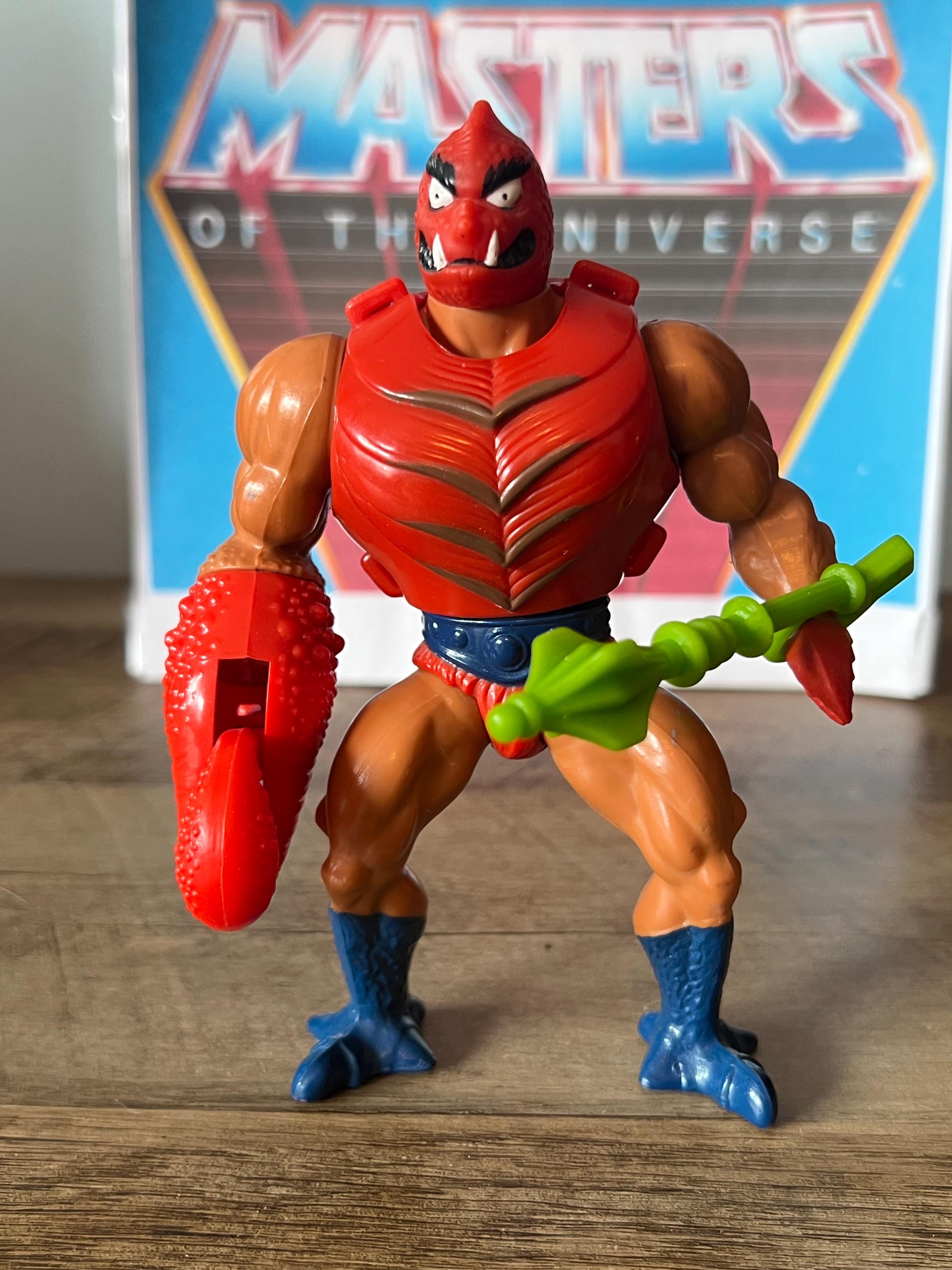 Vintage 1984 Mattel - Masters Of The Universe - CLAWFUL Action Figure Complete - MOTU - Evil Warrior