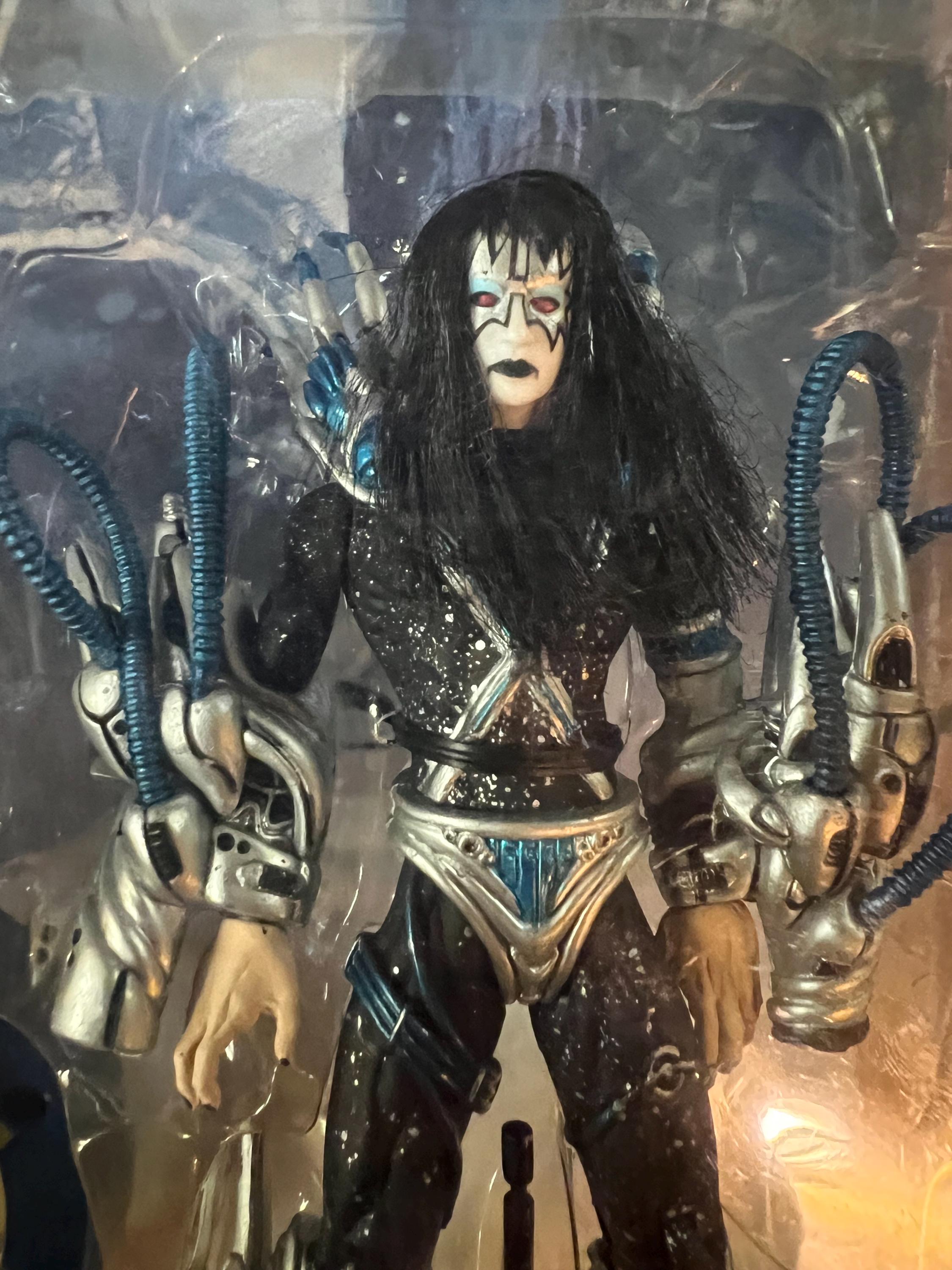 Vintage 1998 KISS Psycho Circus Ace Frehley 'The Stiltman' Action Figure (MOC)