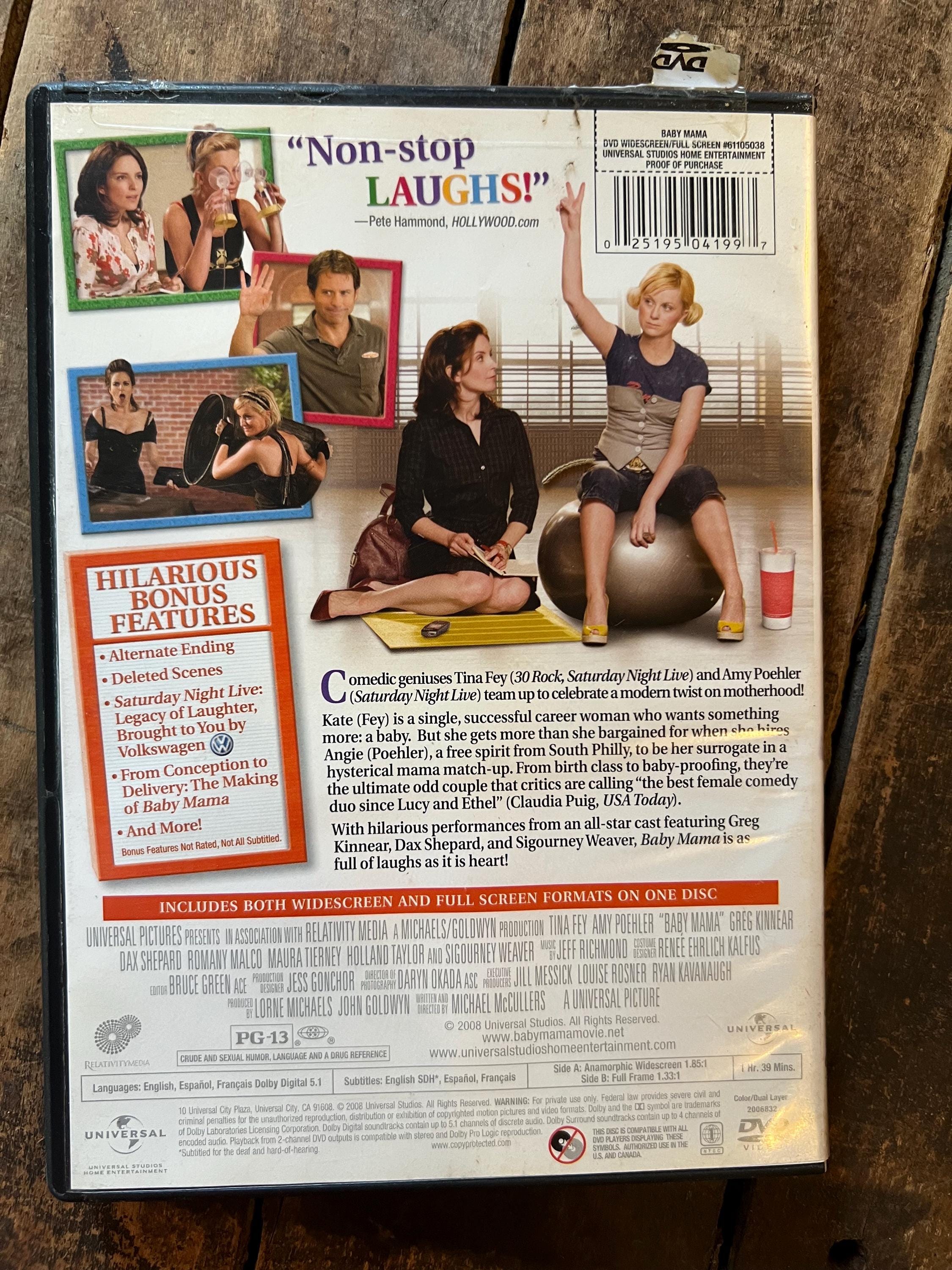 Baby Mama ( DVD )  Comedy Starring Tina Fey & Amy Poehler