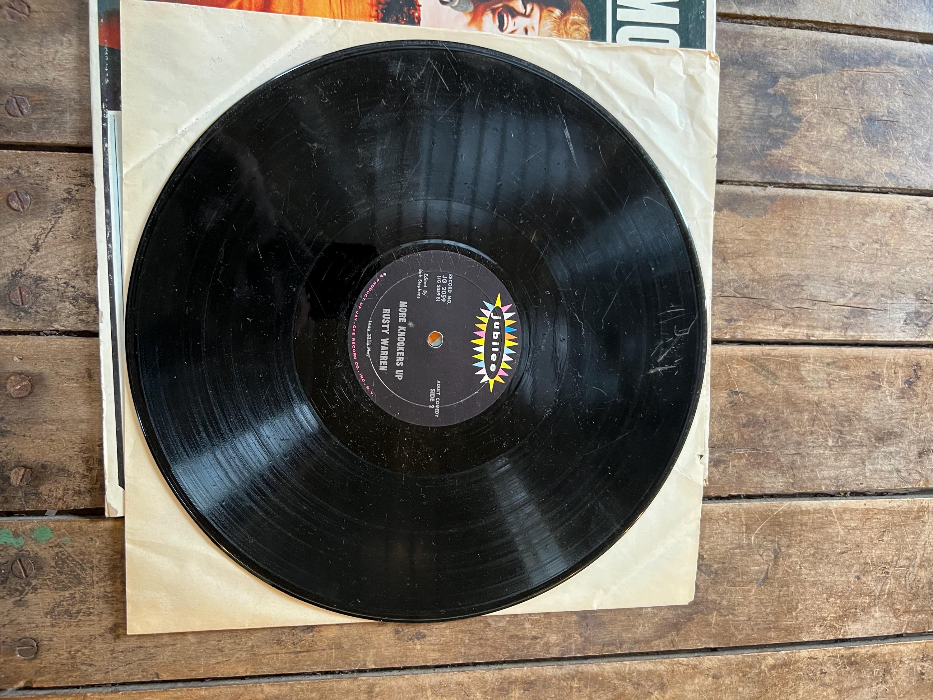 Rusty Warren “More Knockers Up!” - 1965 Jubilee Records - LP Vinyl Album