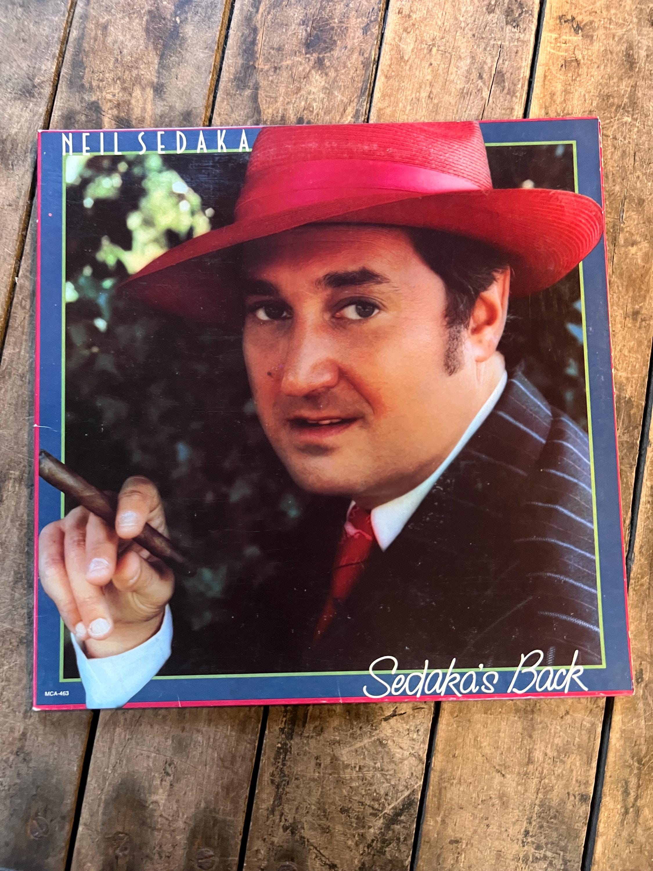Vintage 1974 Neil Sedaka 'Sedaka's Back' LP Record - MCA Records