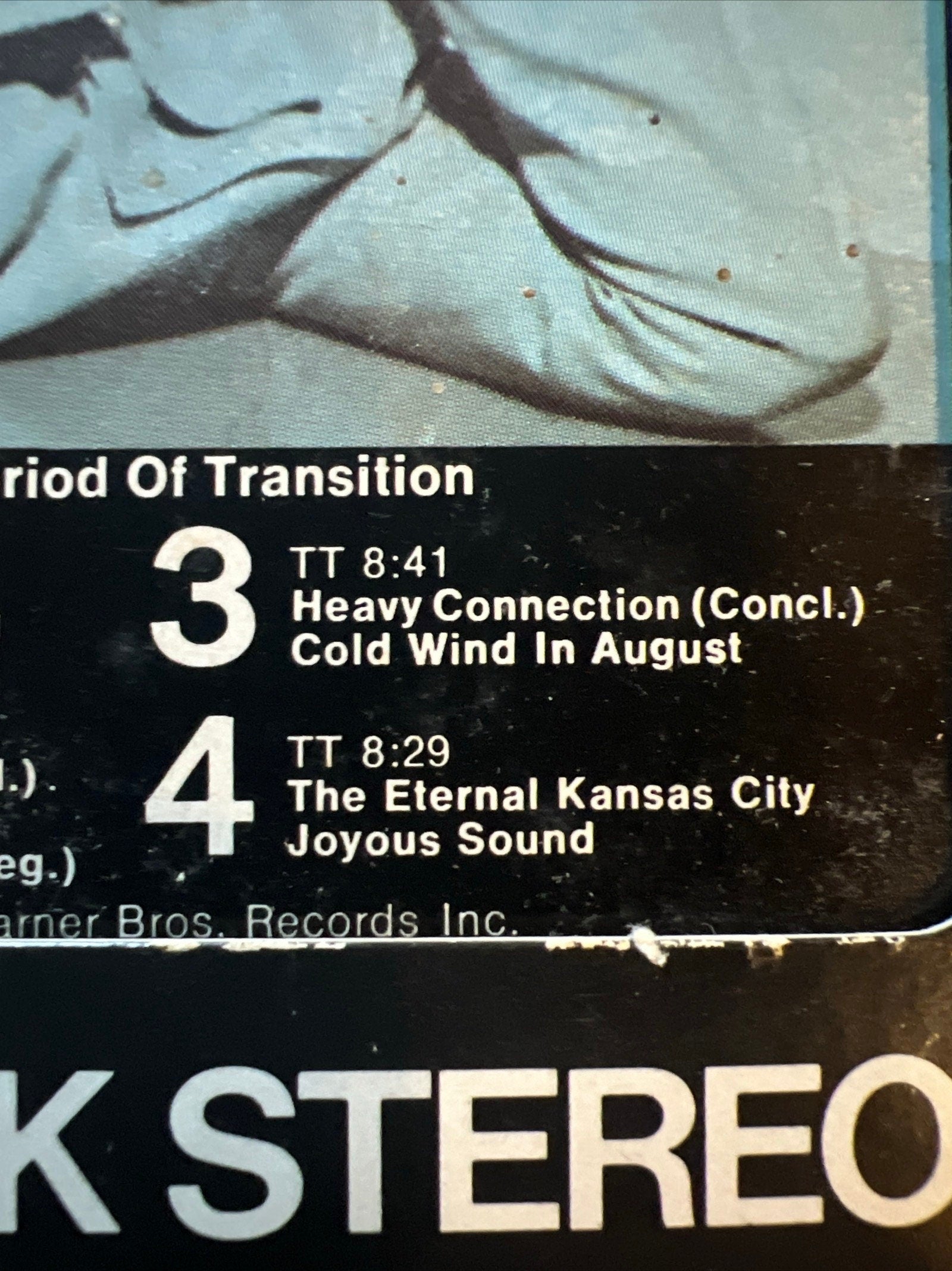 Van Morrison - A Period of Transition - 8 Track Tape & Sleeve