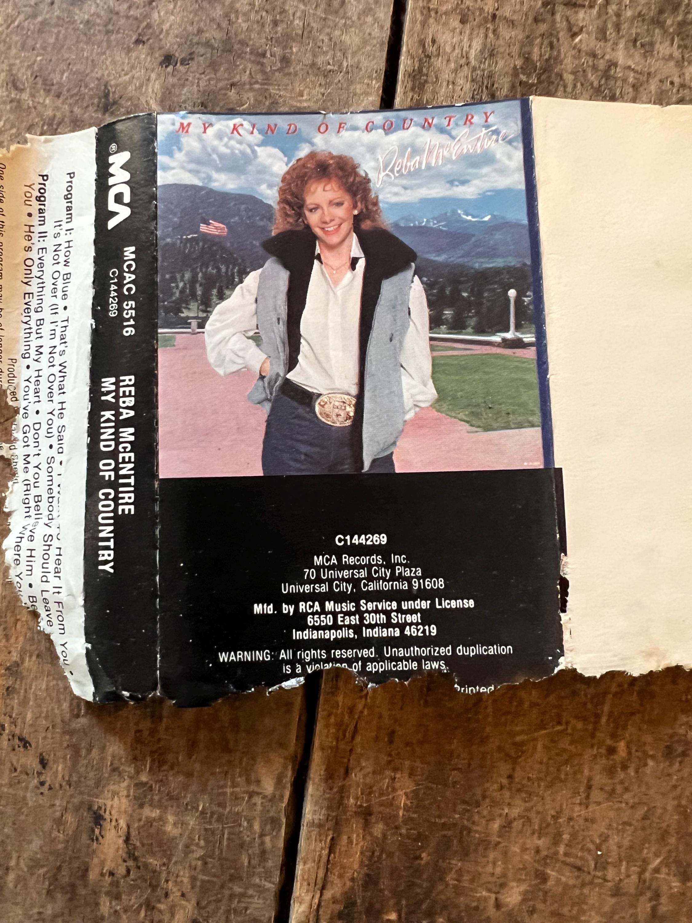 1984 Reba McEntire “My Kind Of Country” Cassette Tape - MCA Records Club Edition