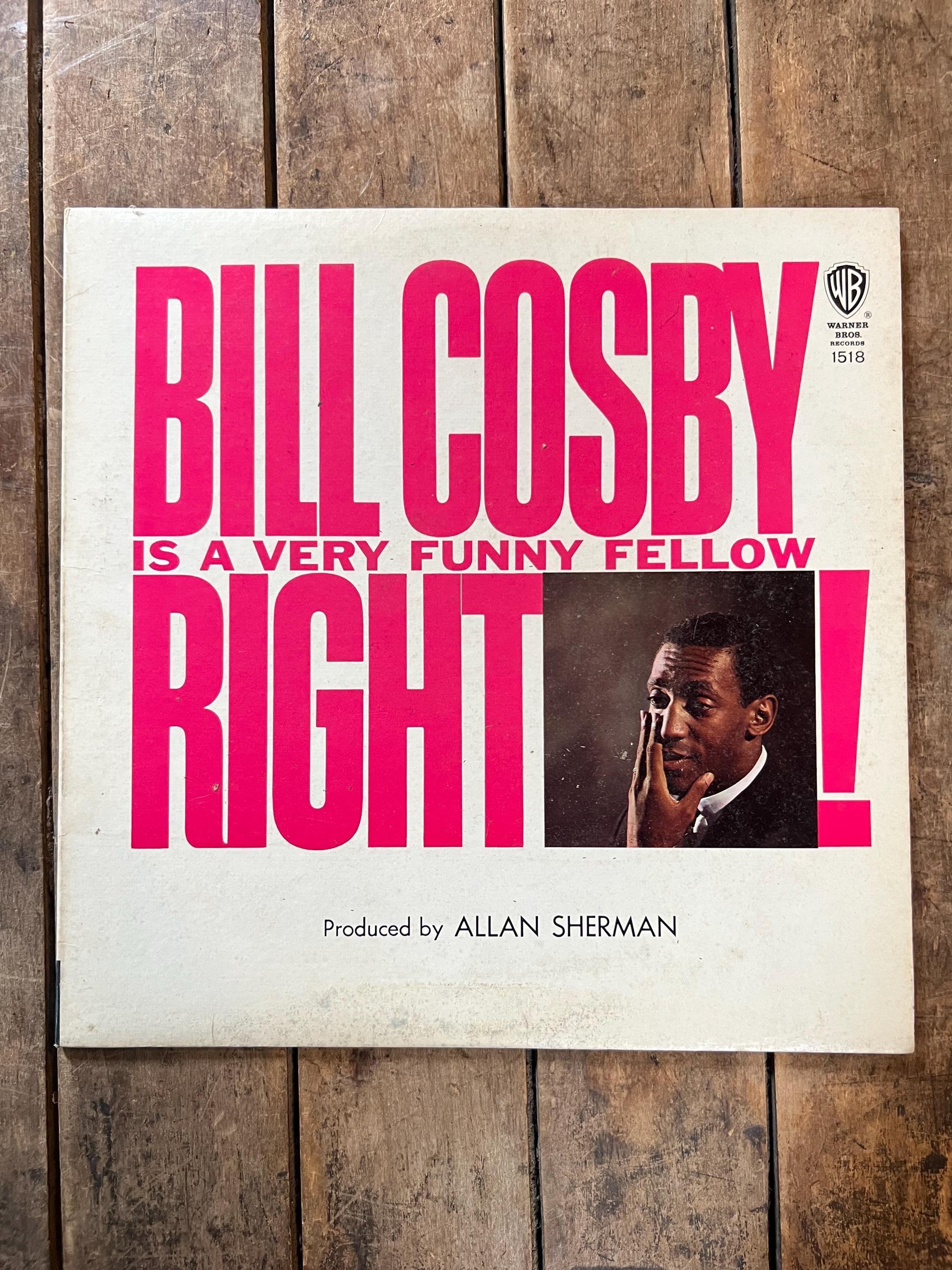 Bill Cosby "Is a Very Funny Fellow Right!" LP - 1963 Warner Bros Vinyl Record
