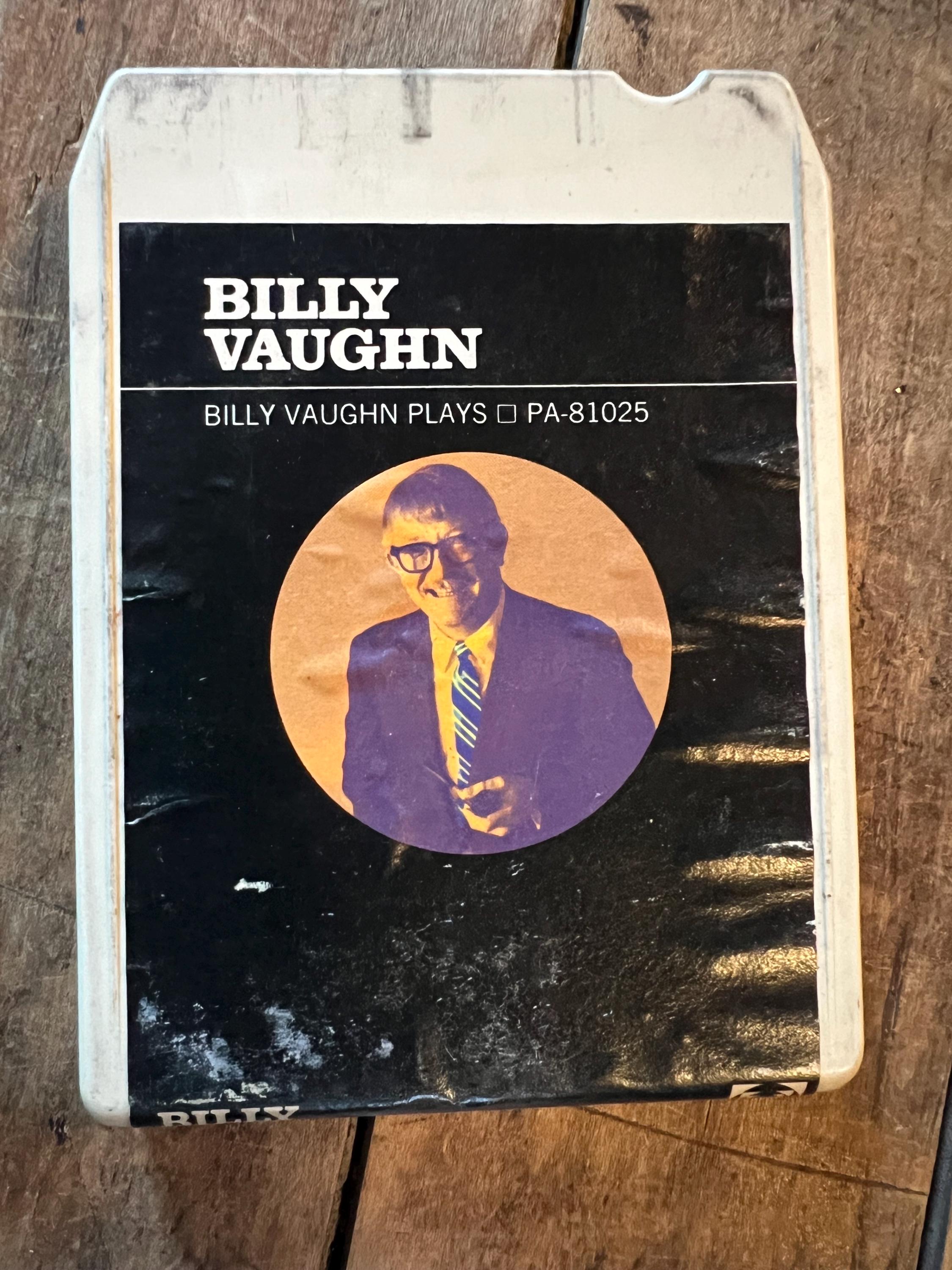 1958 Billy Vaughn Plays - Paramount Stereo Tape Records 8-Track Tape