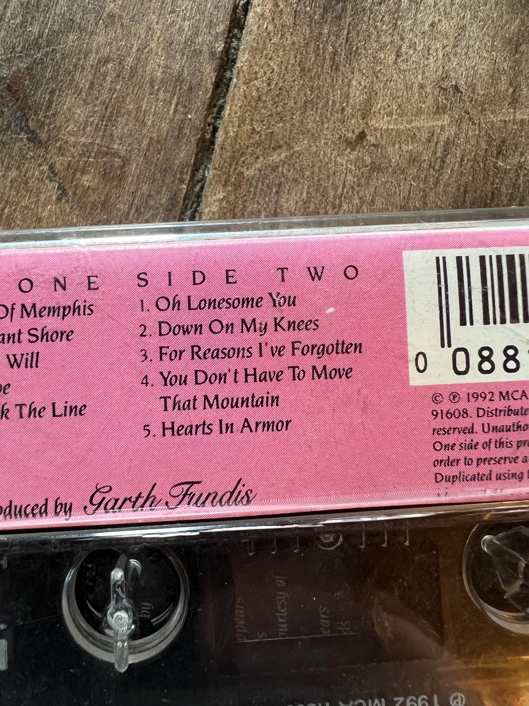 1992 Trisha Yearwood "Hearts in Armor" Cassette Tape - Retro Country Music