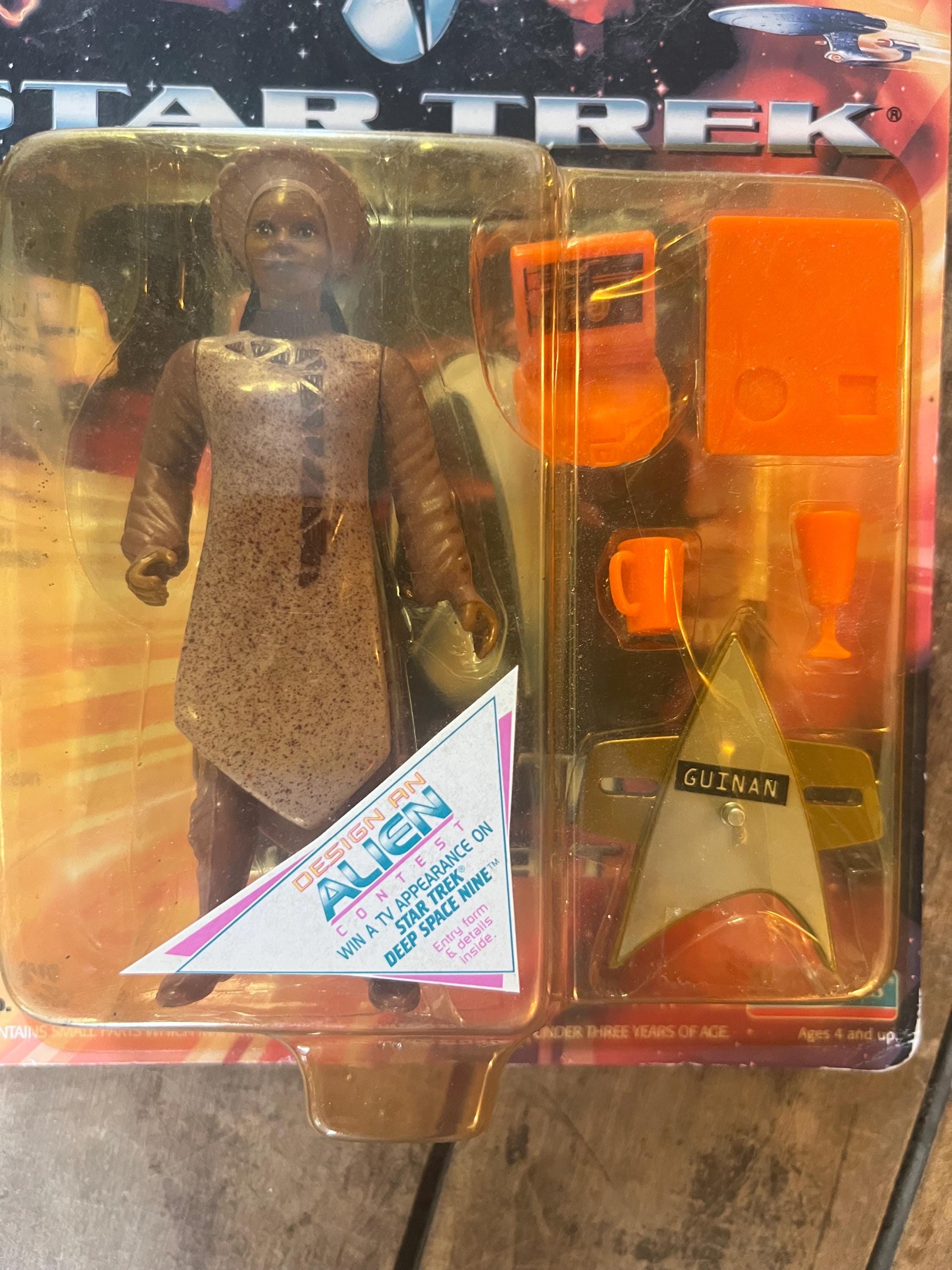Vintage 1993 Star Trek Generations Guinan Action Figure - Sealed