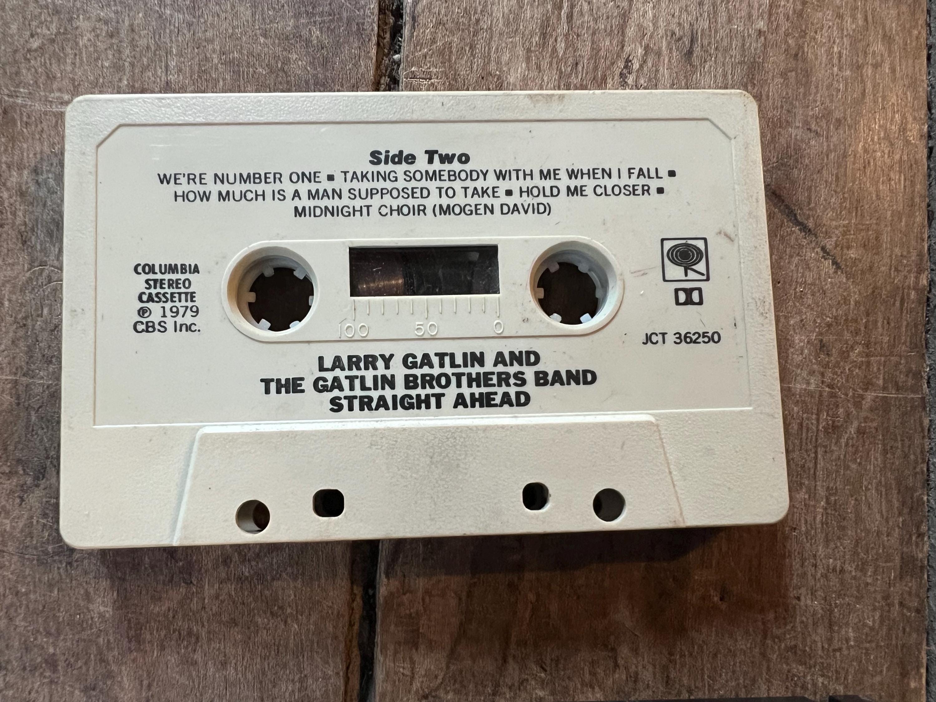 1978 Larry Gatlin “Straight Ahead” Cassette Tape - Vintage Country Music
