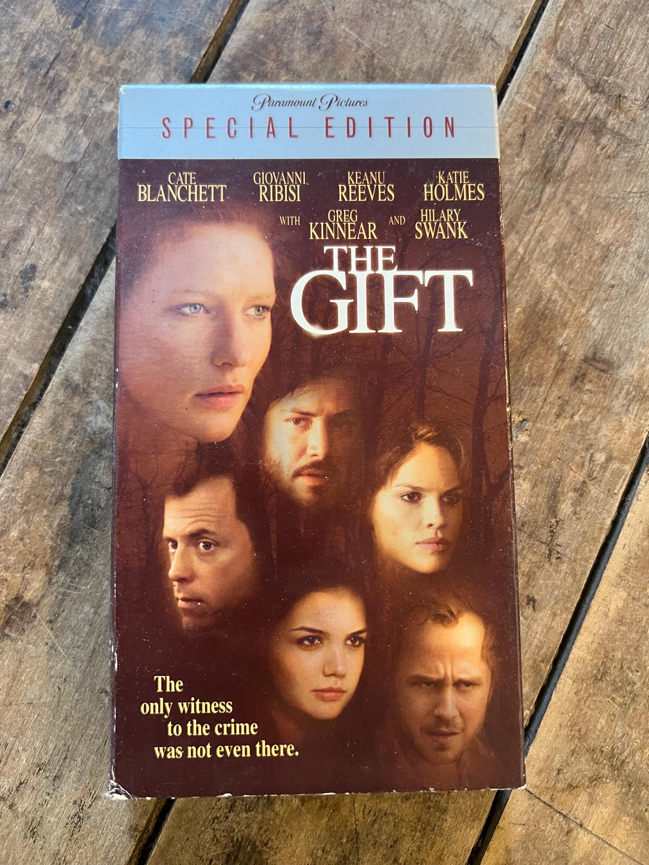 The Gift ( VHS 2000) Starring - Cate Blanchett, Katie Holmes & Hilary Swank