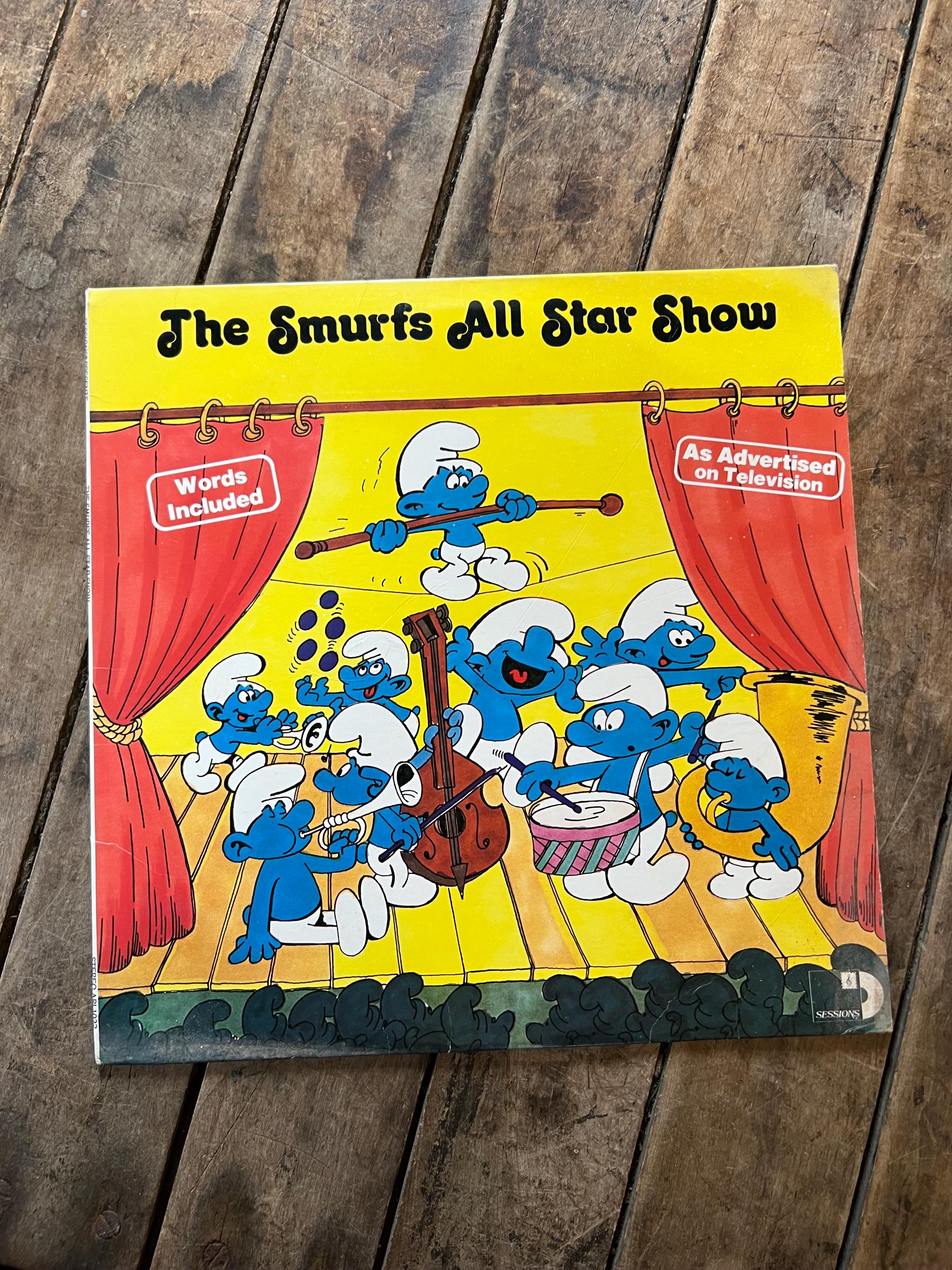 The Smurfs All Star Show - 1981 Sessions Records - LP Vinyl Album