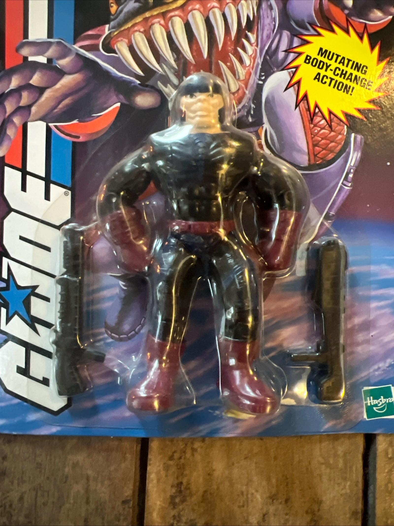 Hasbro GI JOE - MANIMALS Warwolf Action Figure - Sealed Original Card Series 1 Special Collector’s Edition