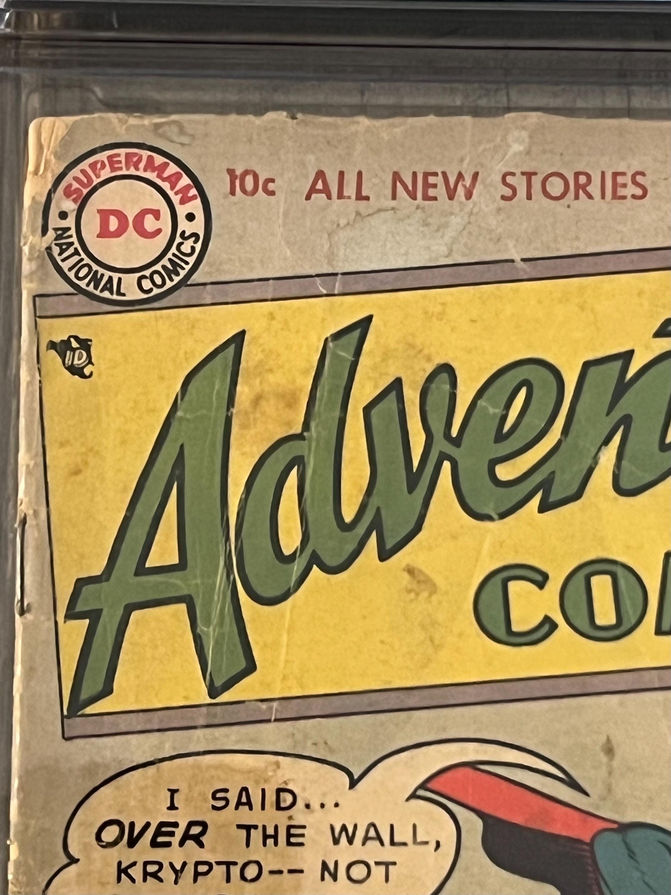 Vintage 1955 Adventure Comics #214: Krypto the Superdog (CGC 1.8)