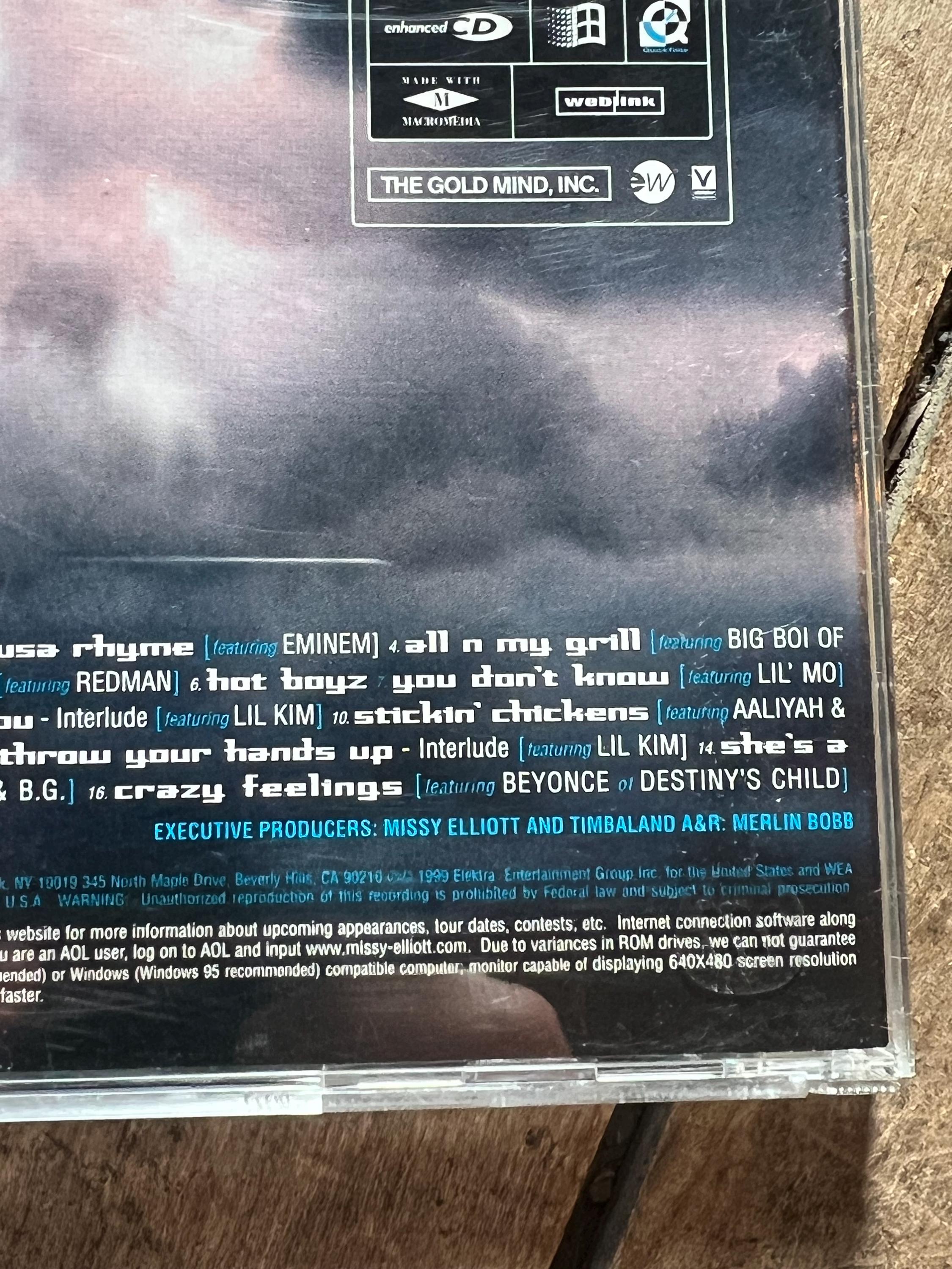 Missy Elliott “Da Real World” CD - 1999 Retro Rap Album