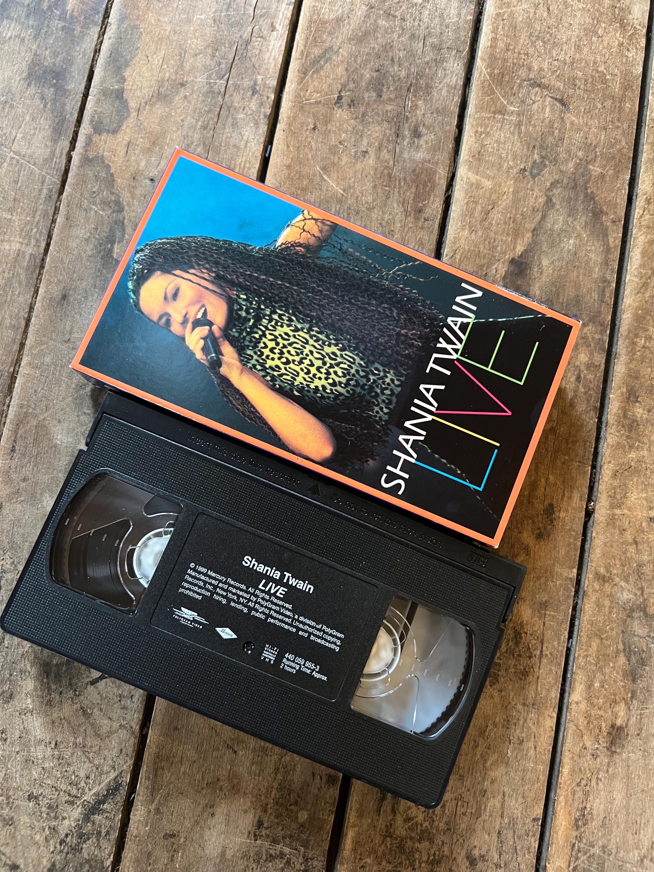 Shania Twain - LIVE - Music Video Collection ( 1999 VHS Movie)