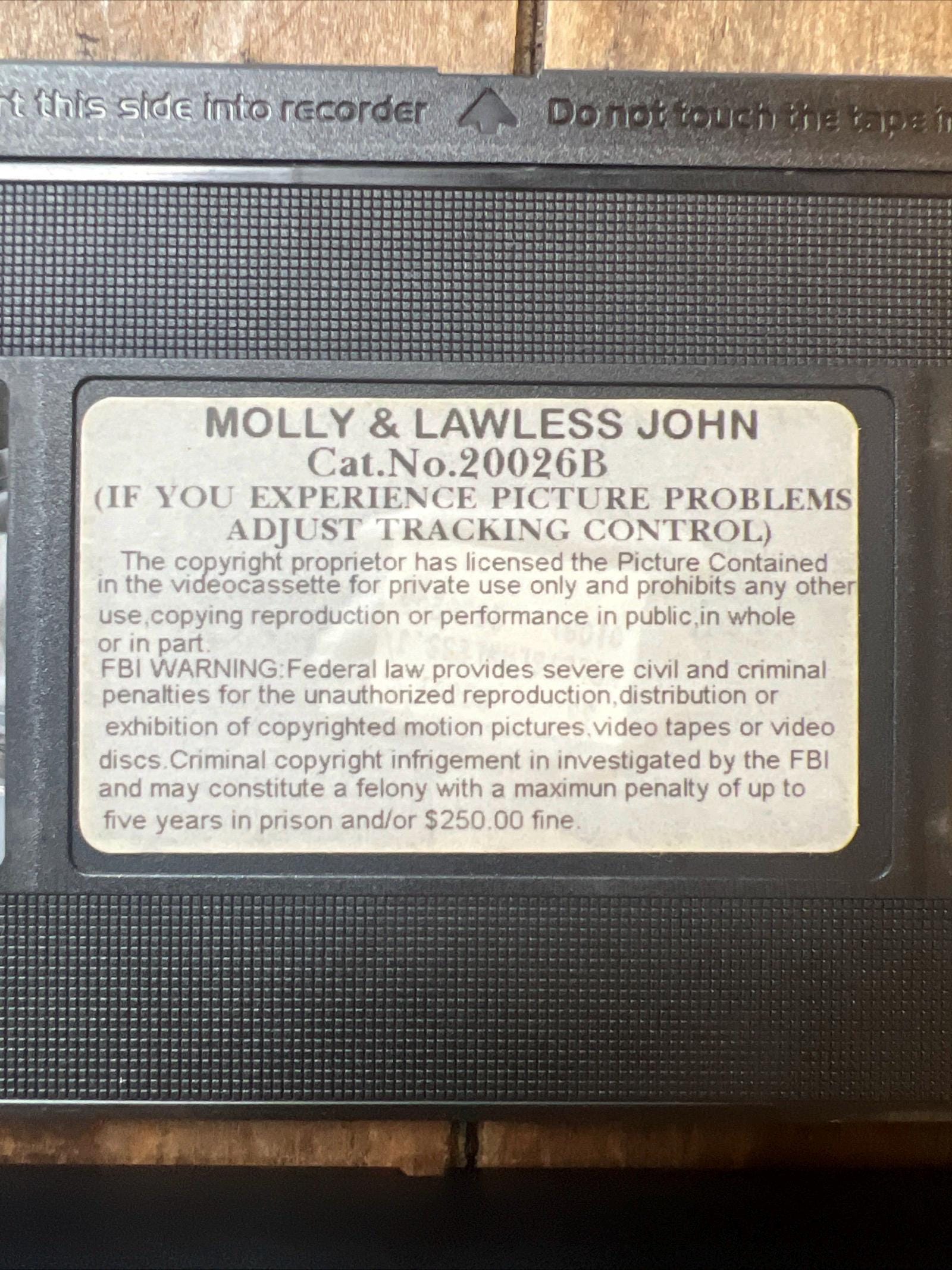 Sam Elliot VHS Box Set: Molly and Lawless John, I Will Fight No More