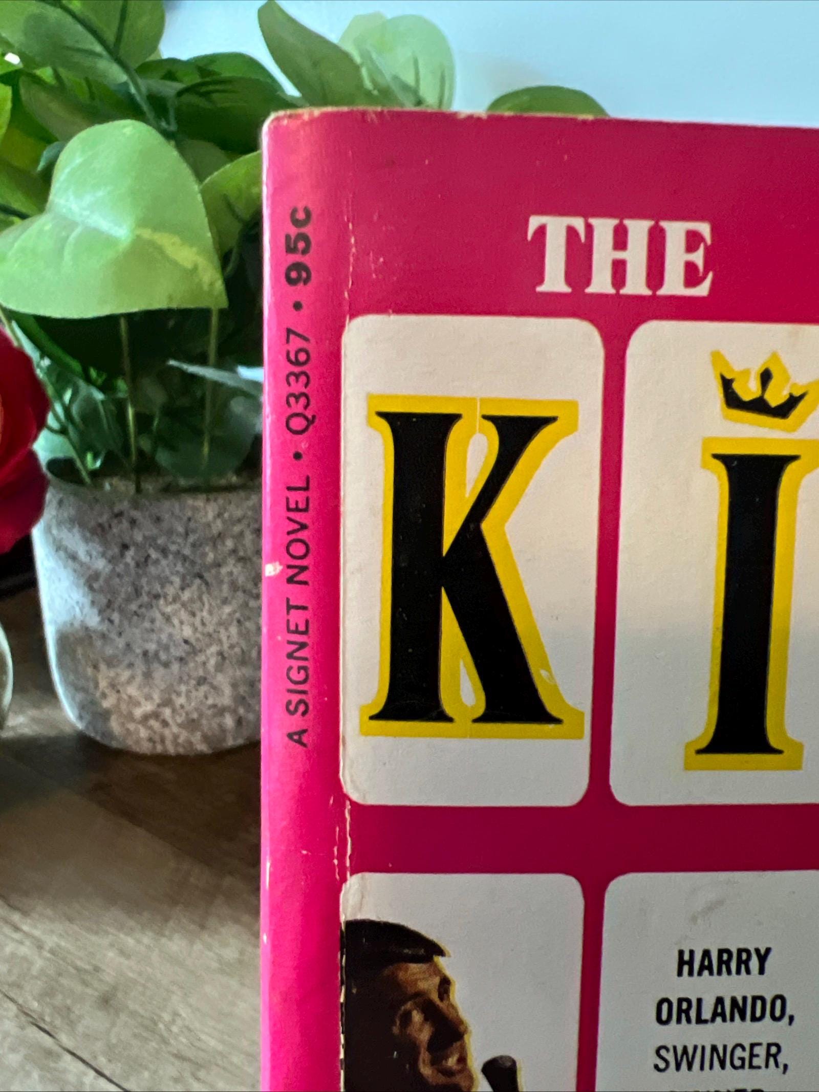 The King by Morton Cooper ( 1967 A Signet Novel Paperback) Vintage Romance Novel