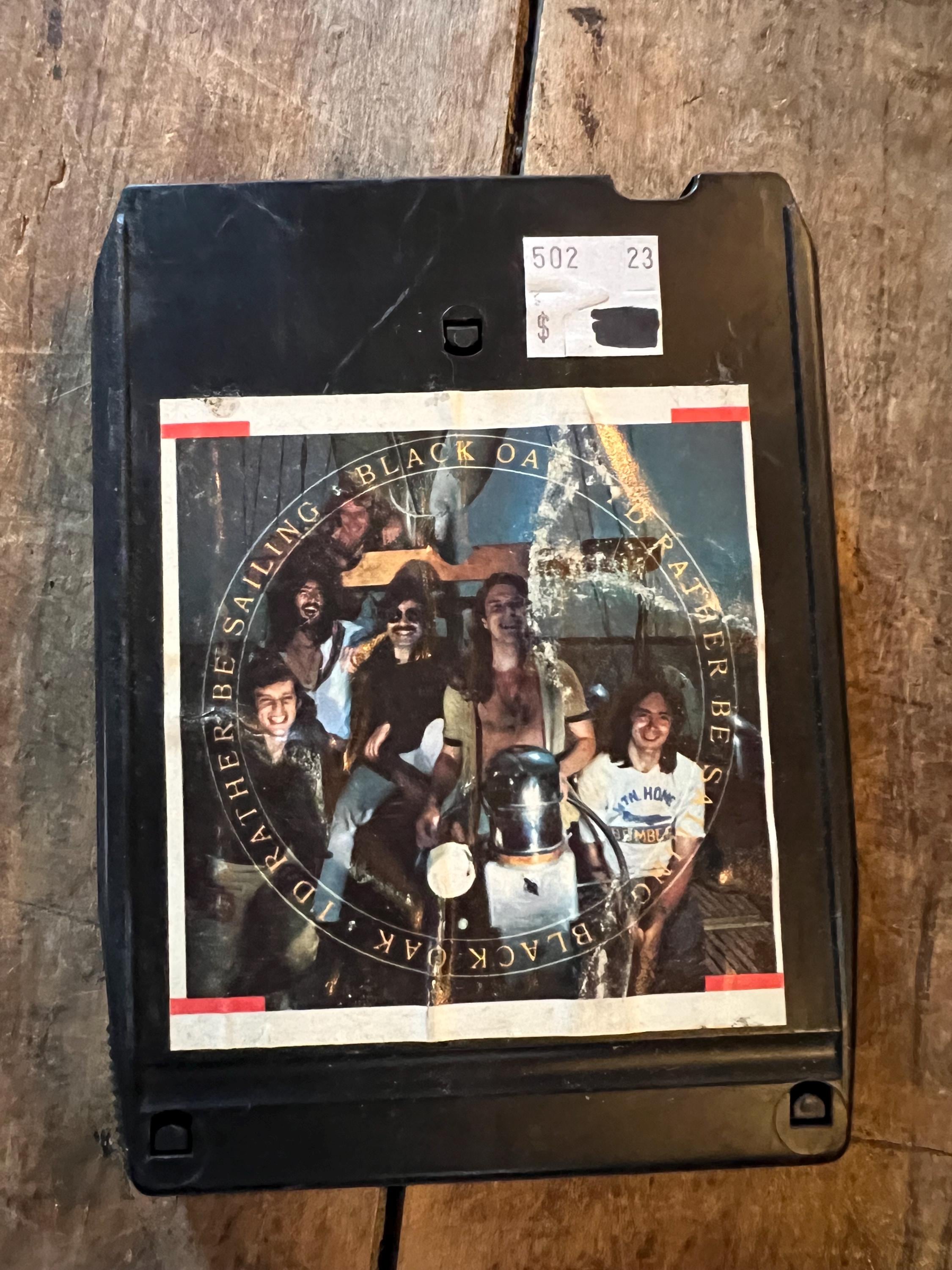1978 Black Oak “I’d Rather Be Sailing” - Capricorn Records 8-Track Tape