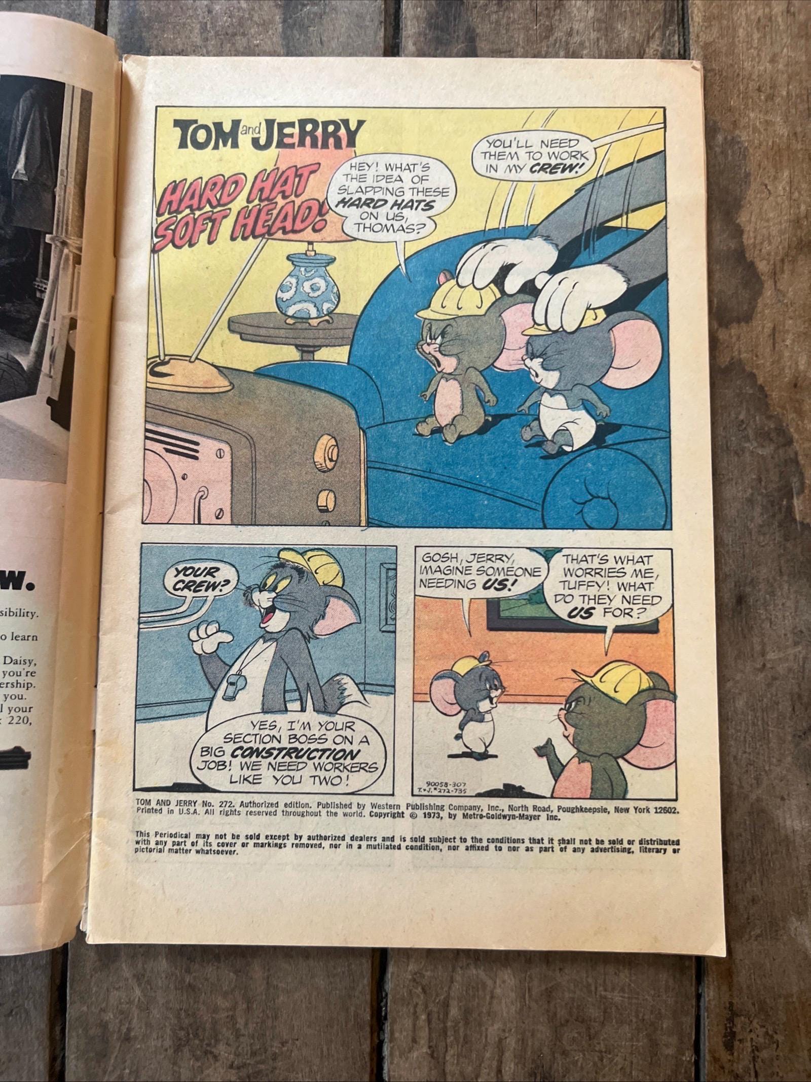 Tom and Jerry Vol 1 #272 - Whitman Comic Book Variant (1973)