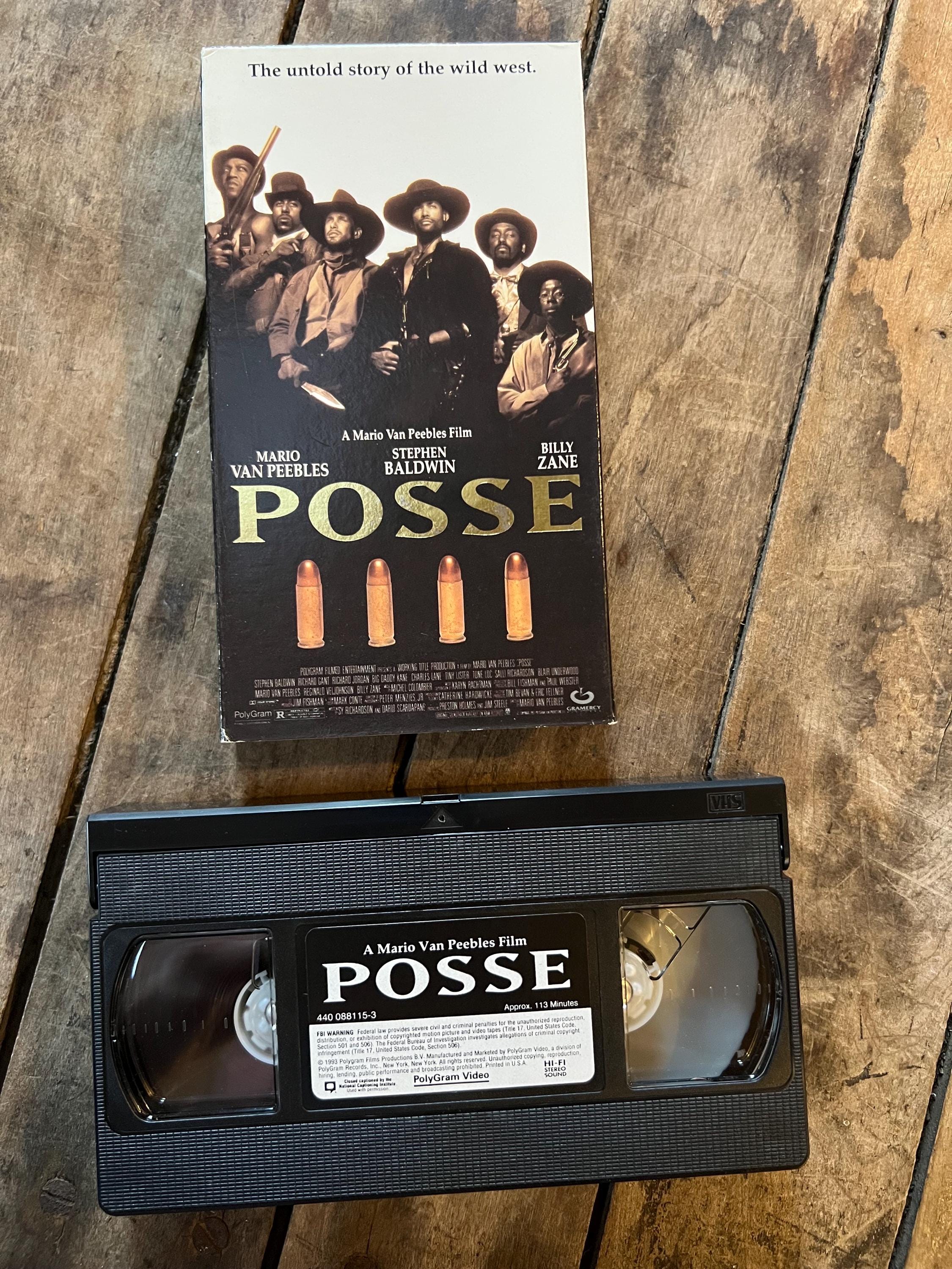 Posse ( VHS 1993) Starring - Mario Van Peebles & Stephen Baldwin