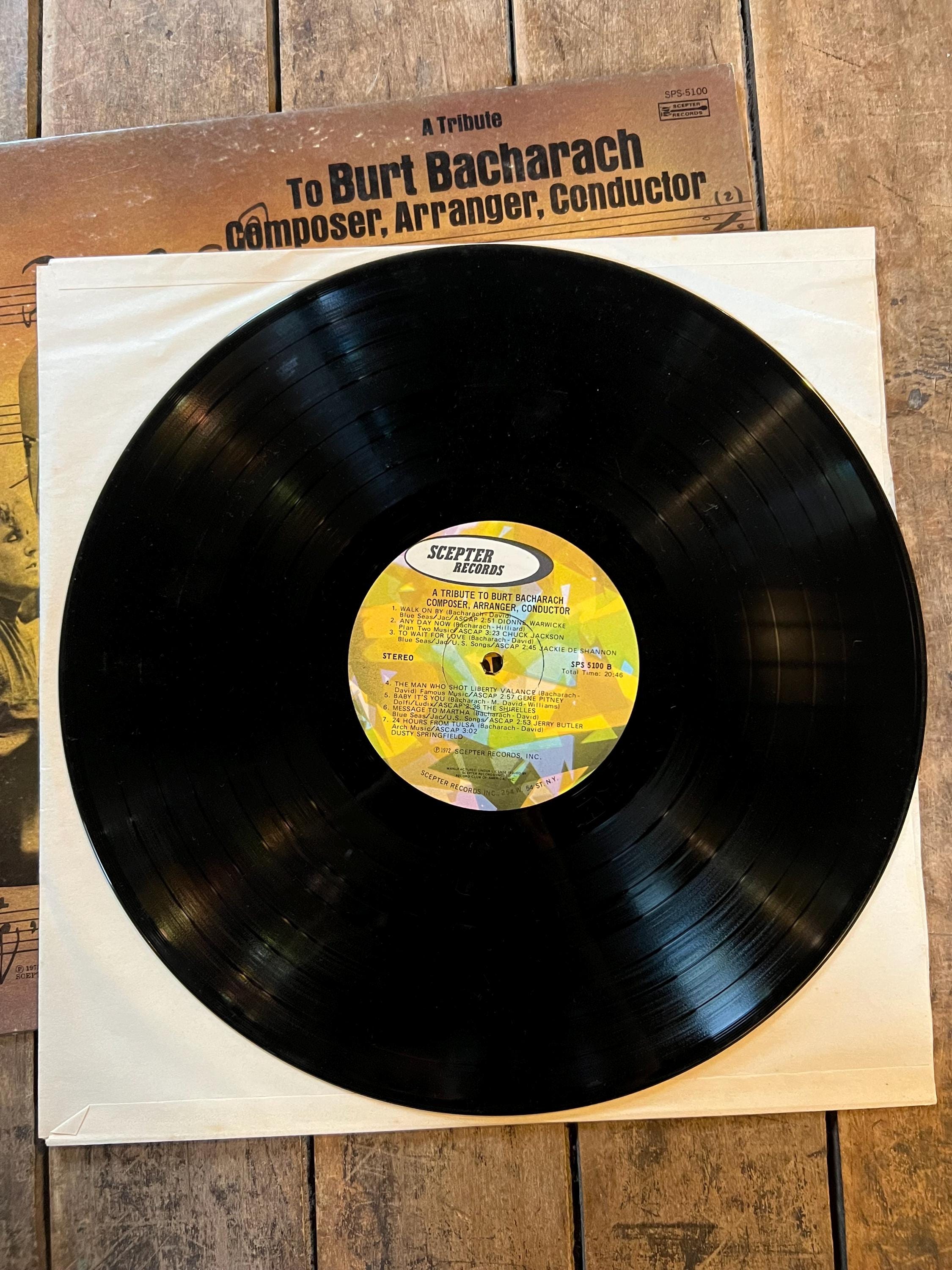 A Tribute to Burt Bacharach - Composer, Arranger, Conductor LP 1972 - Vintage Vinyl - Scepter Records