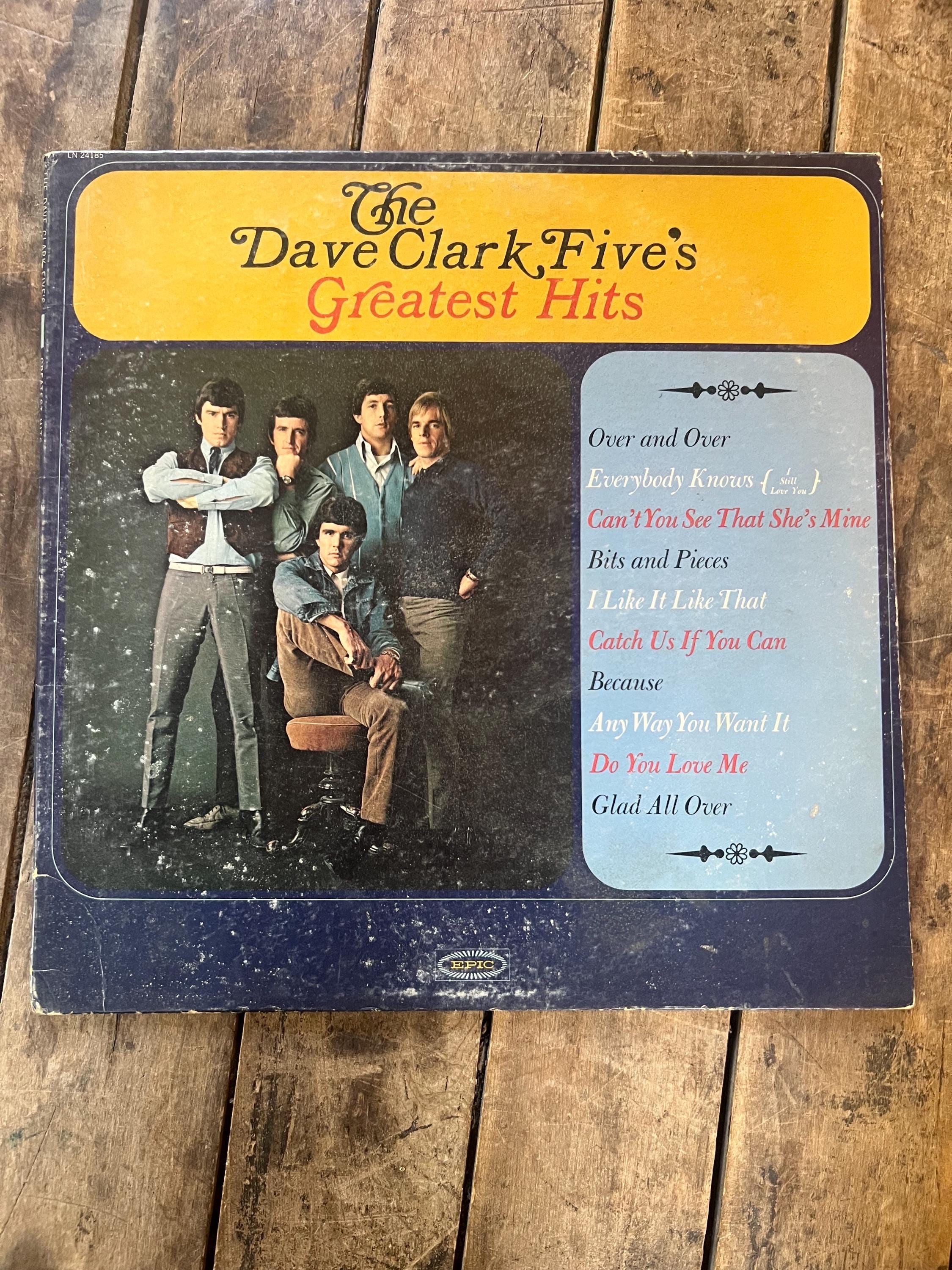 Vintage 1966 The Dave Clark Five - Greatest Hits - Epic LP Record - Original Retro Vinyl Record