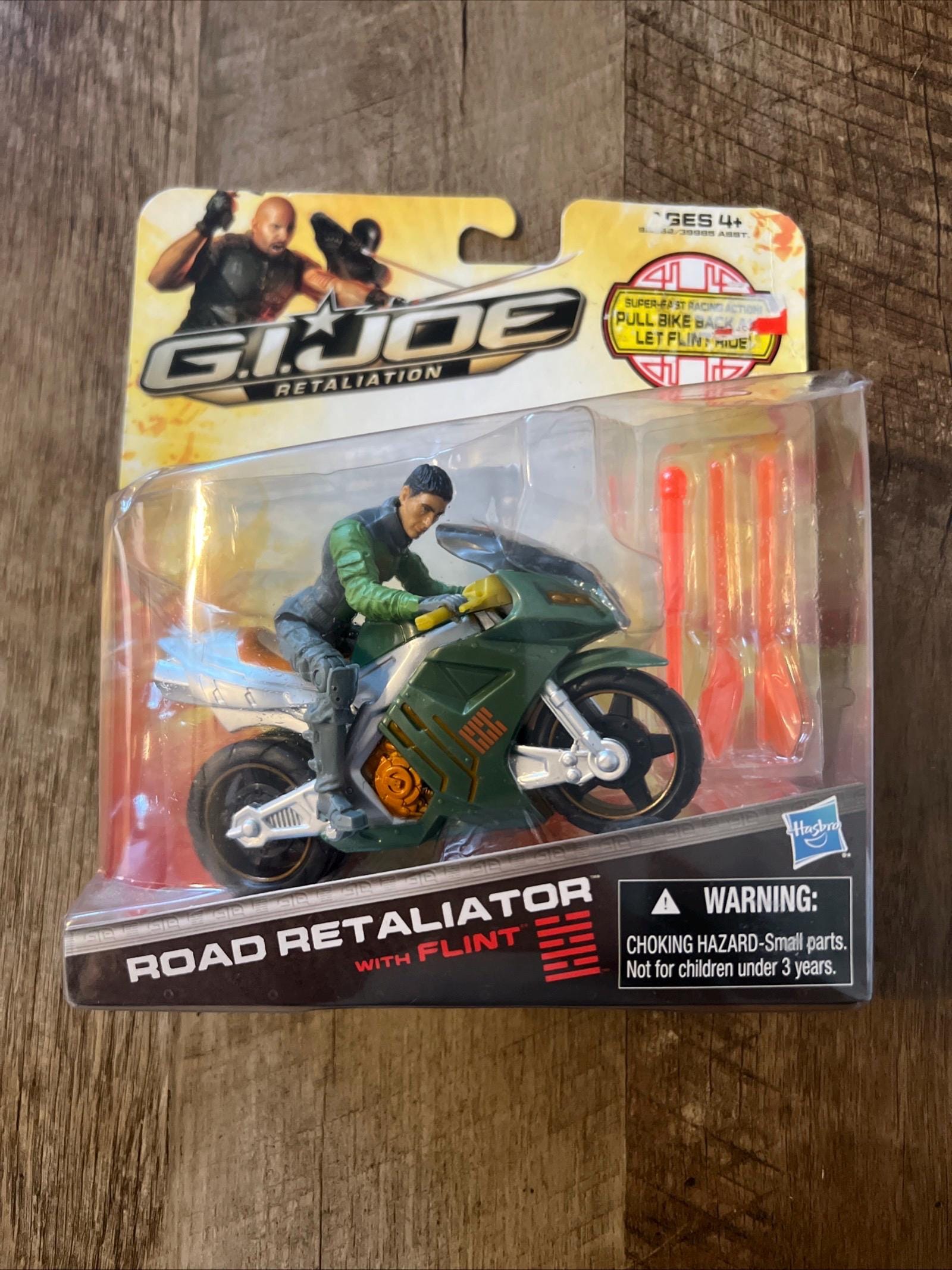 GI JOE Retaliation Road Retaliator & Flint Action Figure - MOC